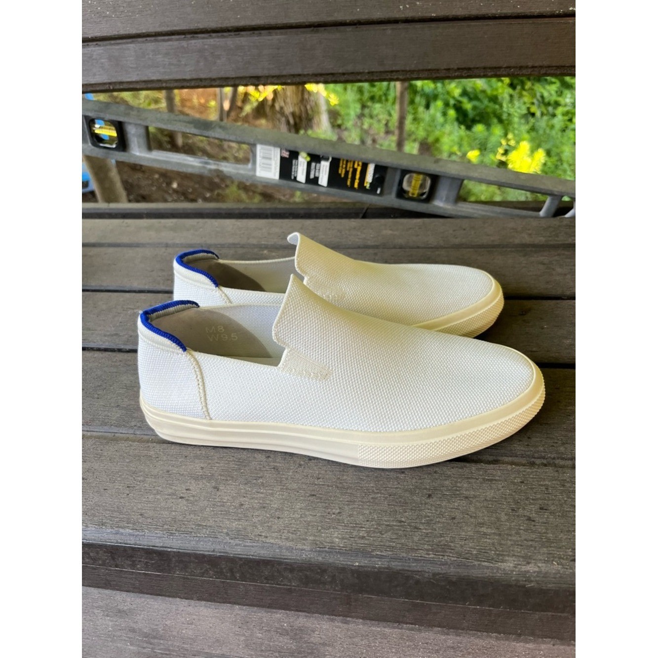 Rothy’s The City Slip On Sneaker White Men’s 8/Women’s 9.5