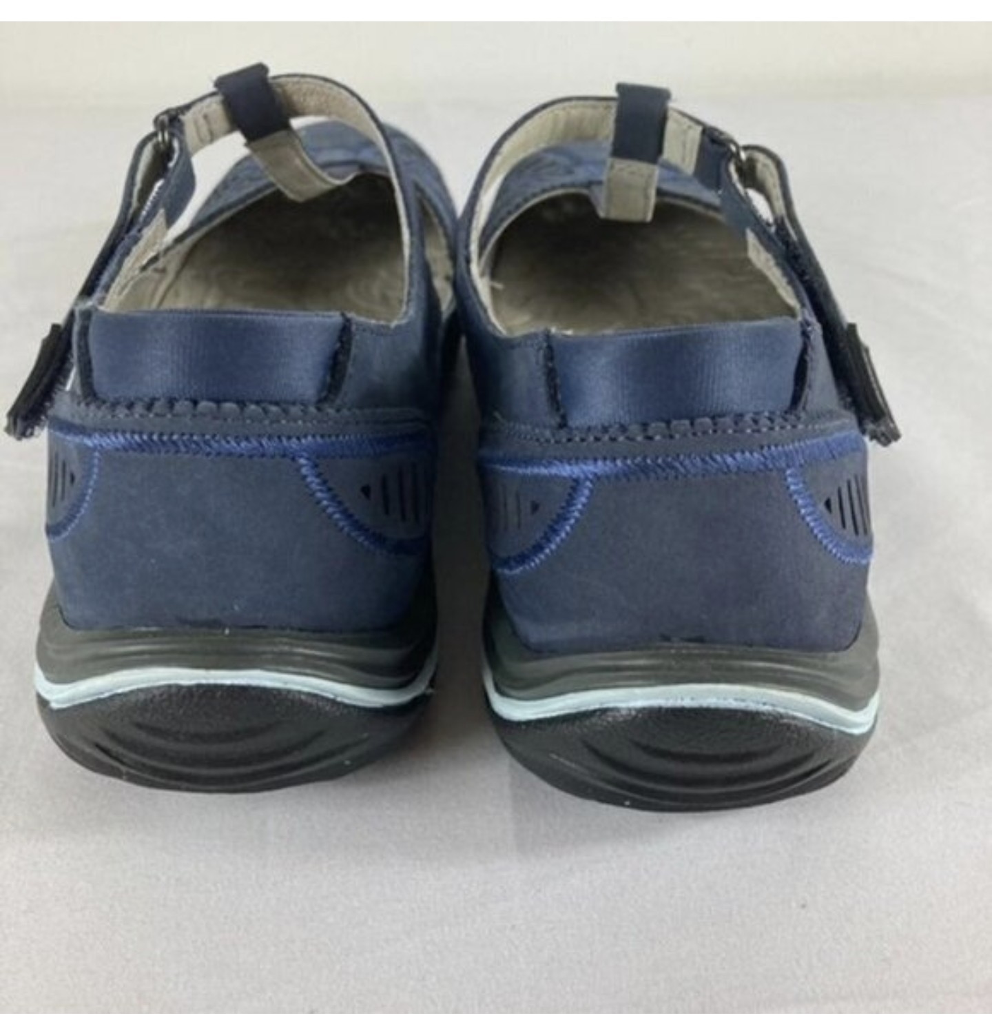 Jambu Bridget Navy Blue Memory Foam Comfort Shoes – Size 9