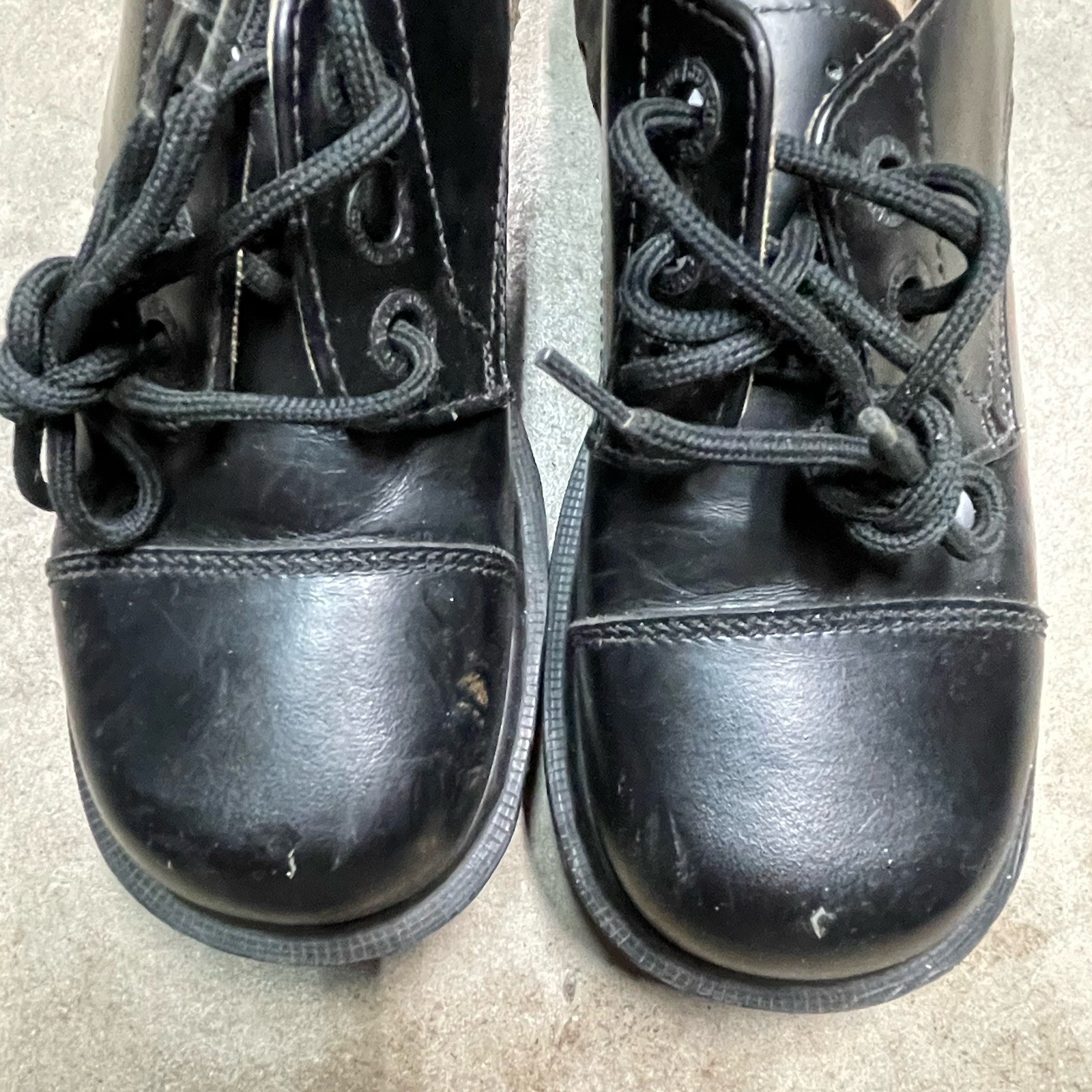 Vintage Women DR MARTEN Oxford Clogs 8309 Black Abeline Shoes Made England UK 4