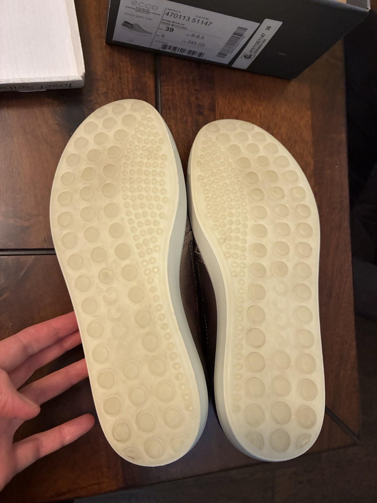 Ecco Soft Metallic Women’s Size 8-8.5