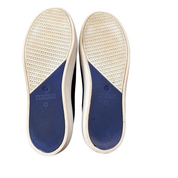 Rothy’s The Original Slip On Women’s Sneakers Navy Size 9