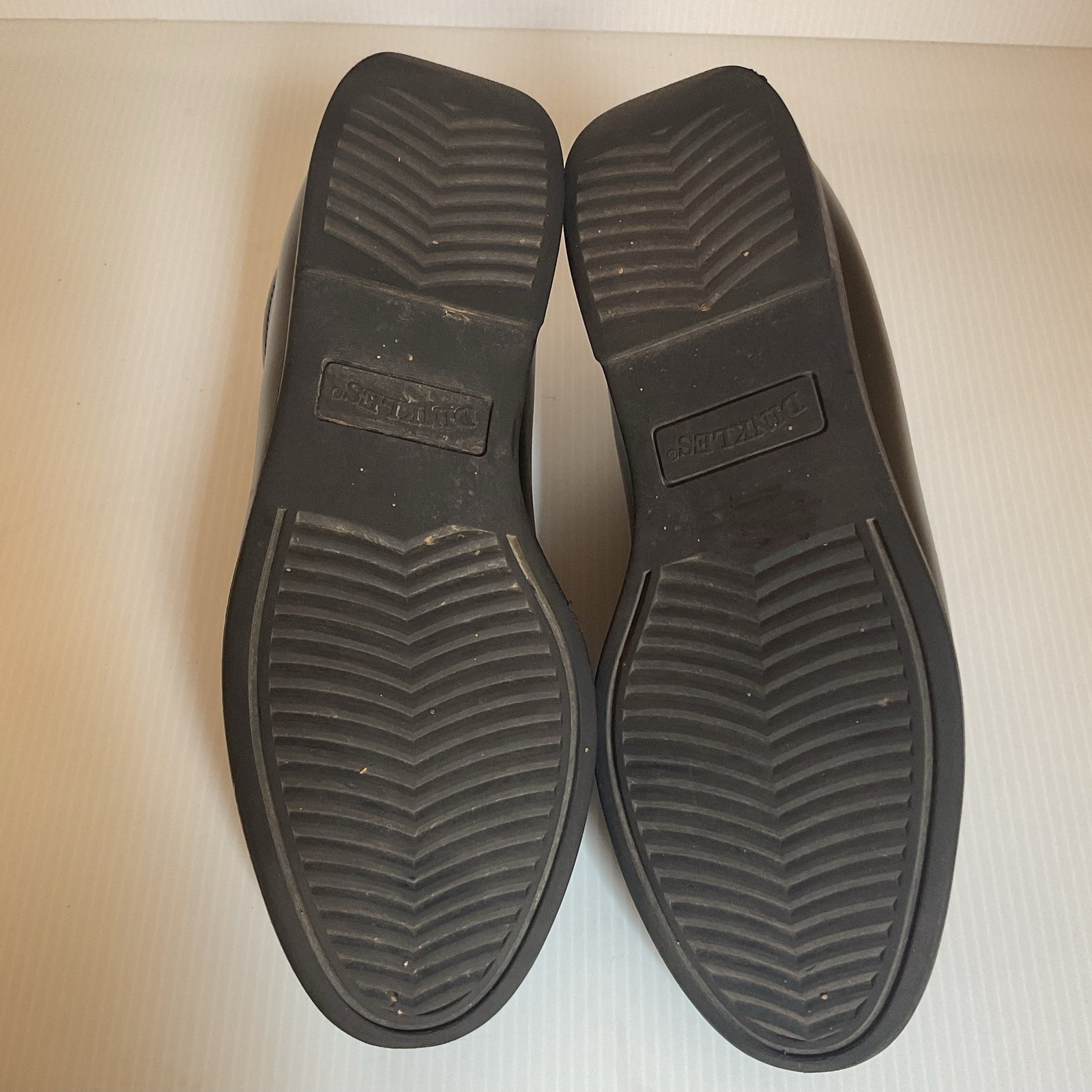 Dinkles Kids Black Dress Shoes Oxford Uniform School Shoes Size 3.5 Youth