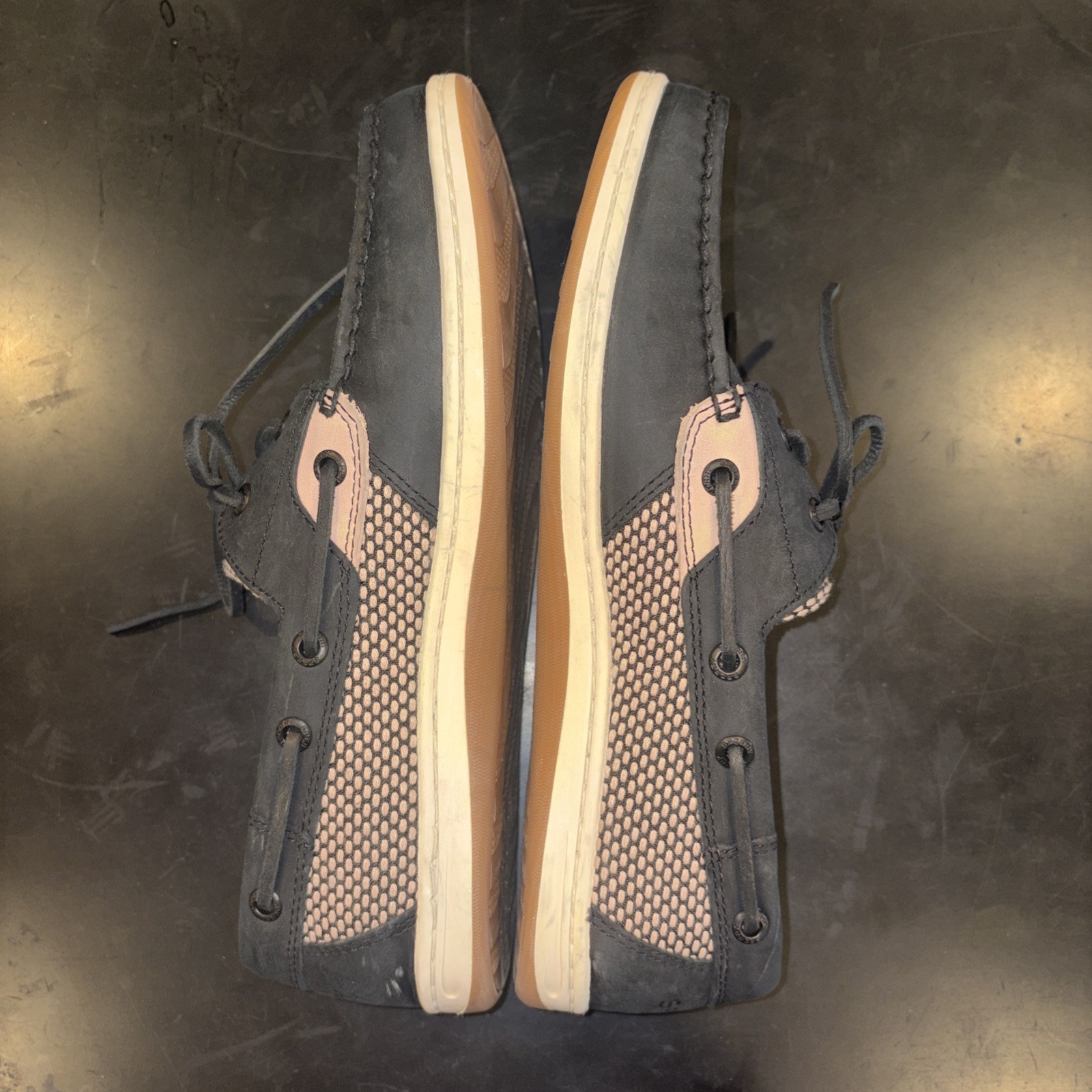 Women’s Sperry Koifish Mesh in Pink And Black Size 8 Preppy Weekend Travel