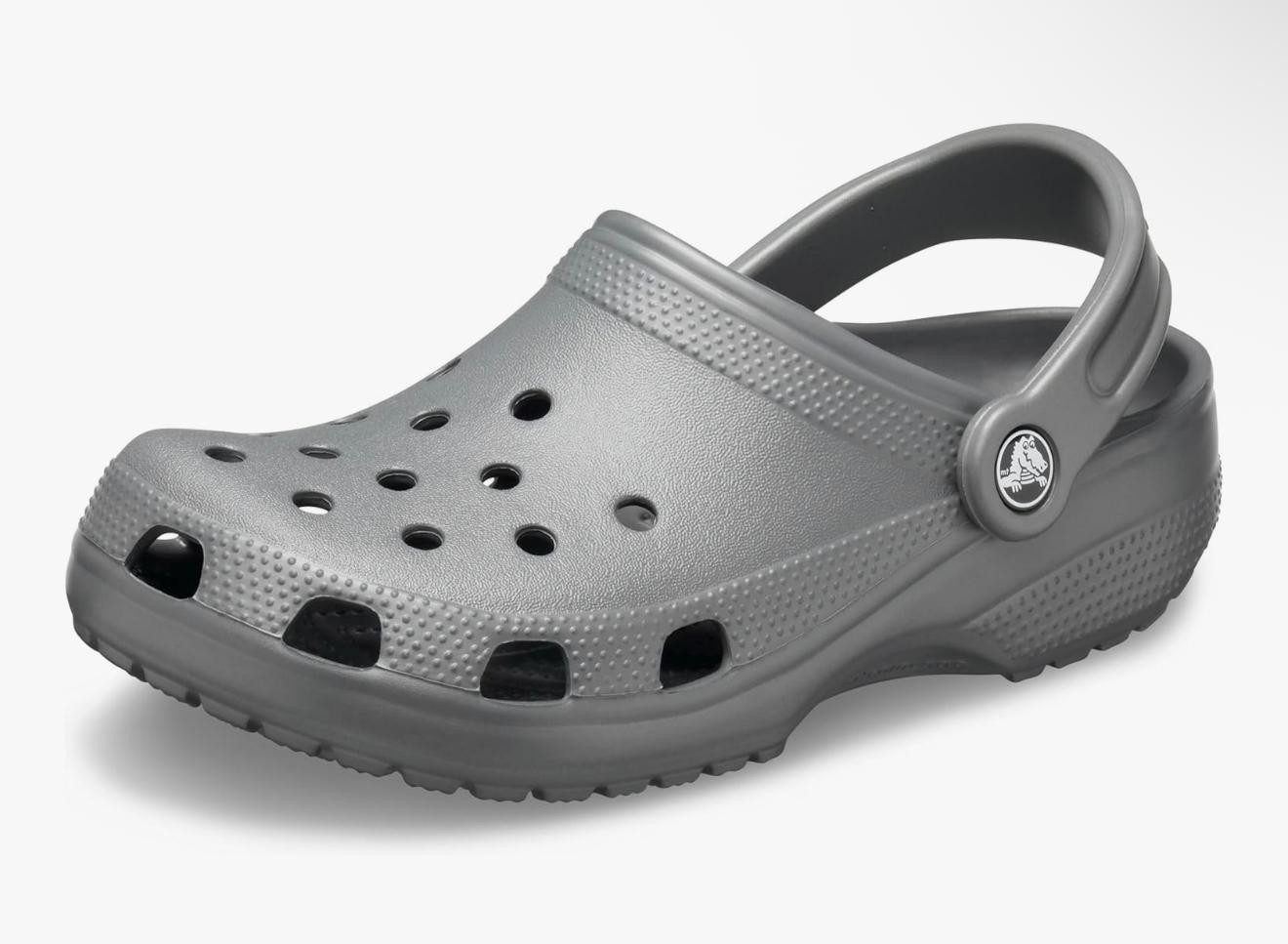 Crocs Unisex Classic Clogs Gray Size Men 2 / Women 4 Brand New No Box