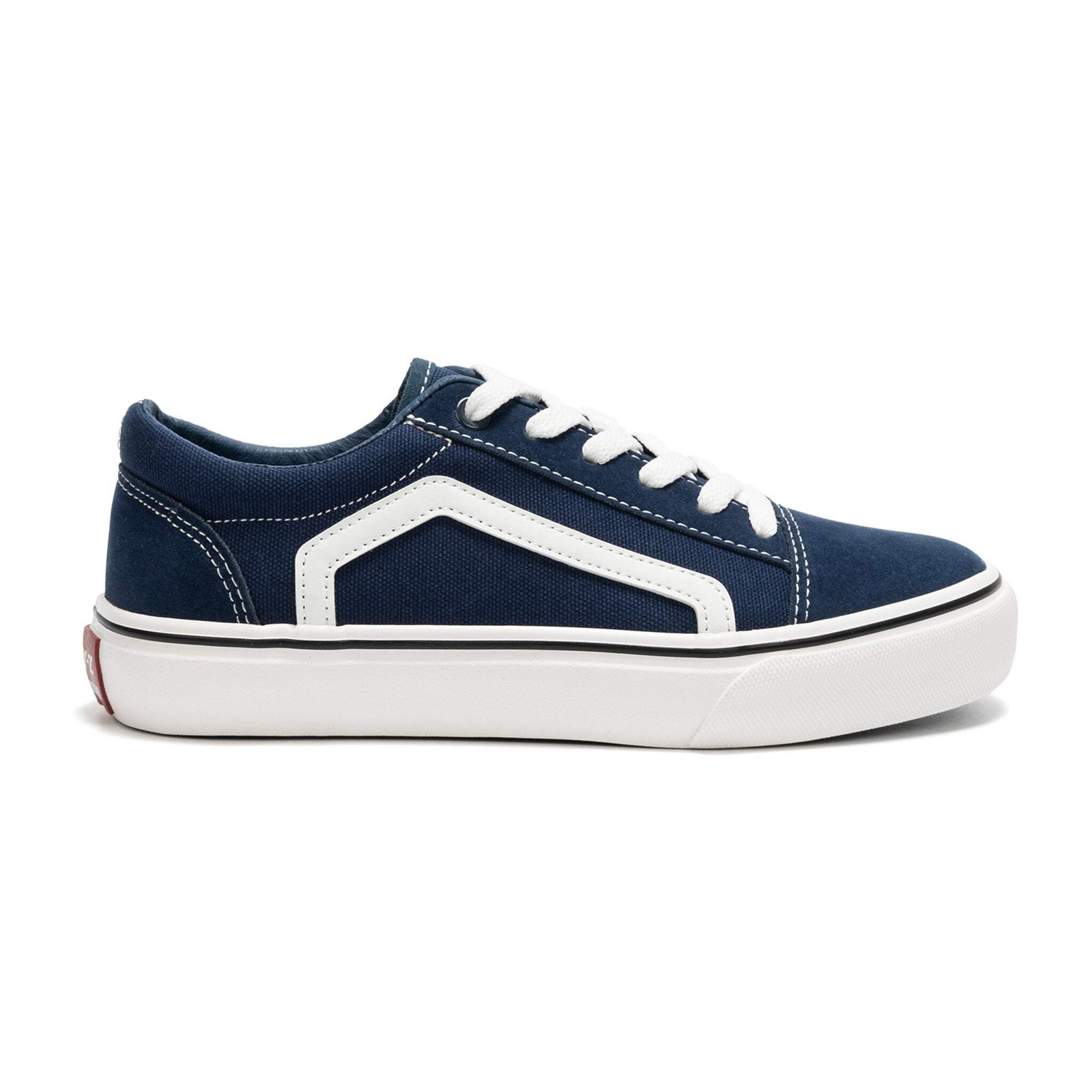 Women’s Classic Retro Canvas Faux Leather Sneakers Low Top Casual Walking Shoes