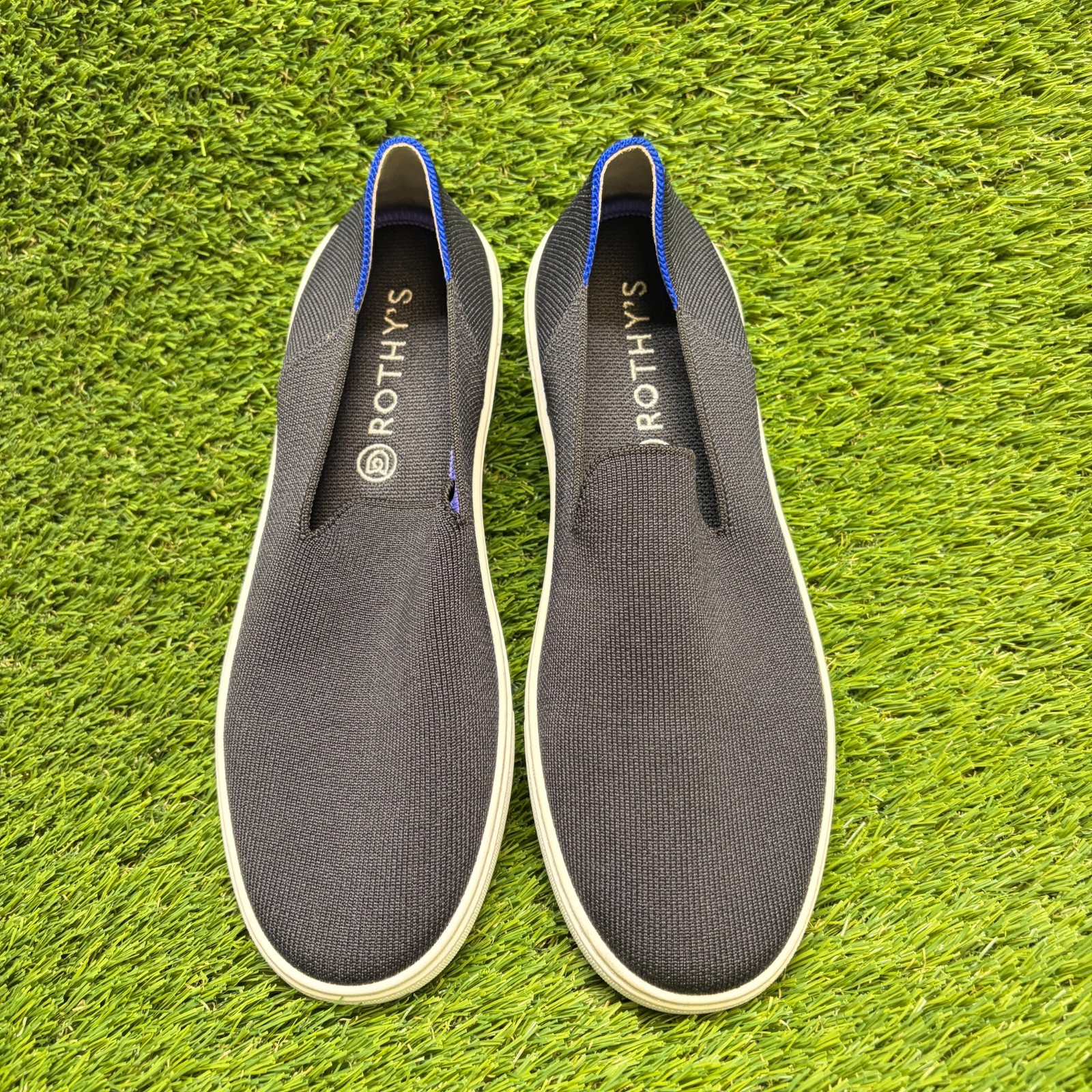Rothy’s The Original Womens Size 10 Black Casual Walking Slip On Shoes Sneakers