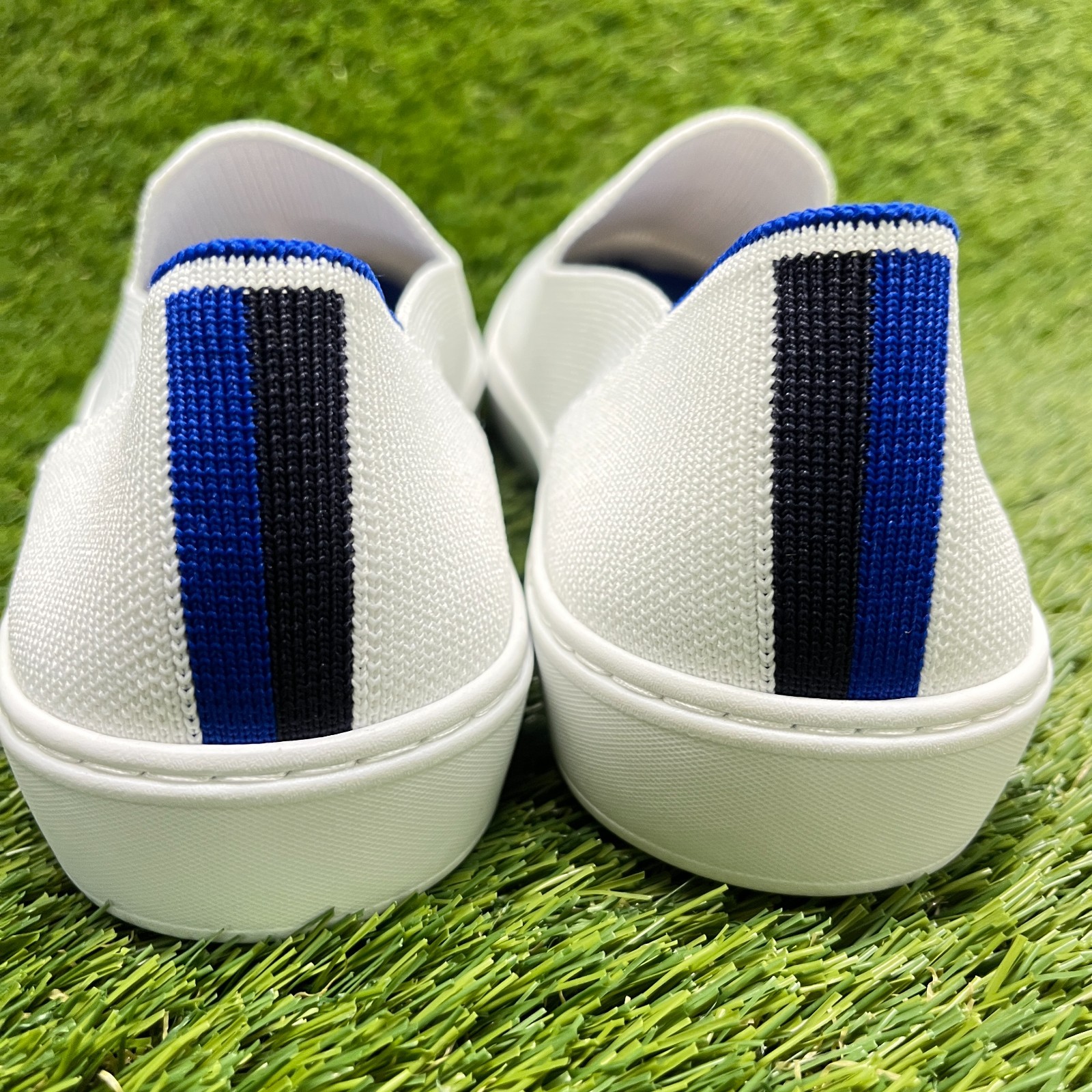 Rothy’s The Original Womens Size 9 White Casual Walking Slip On Shoes Sneakers