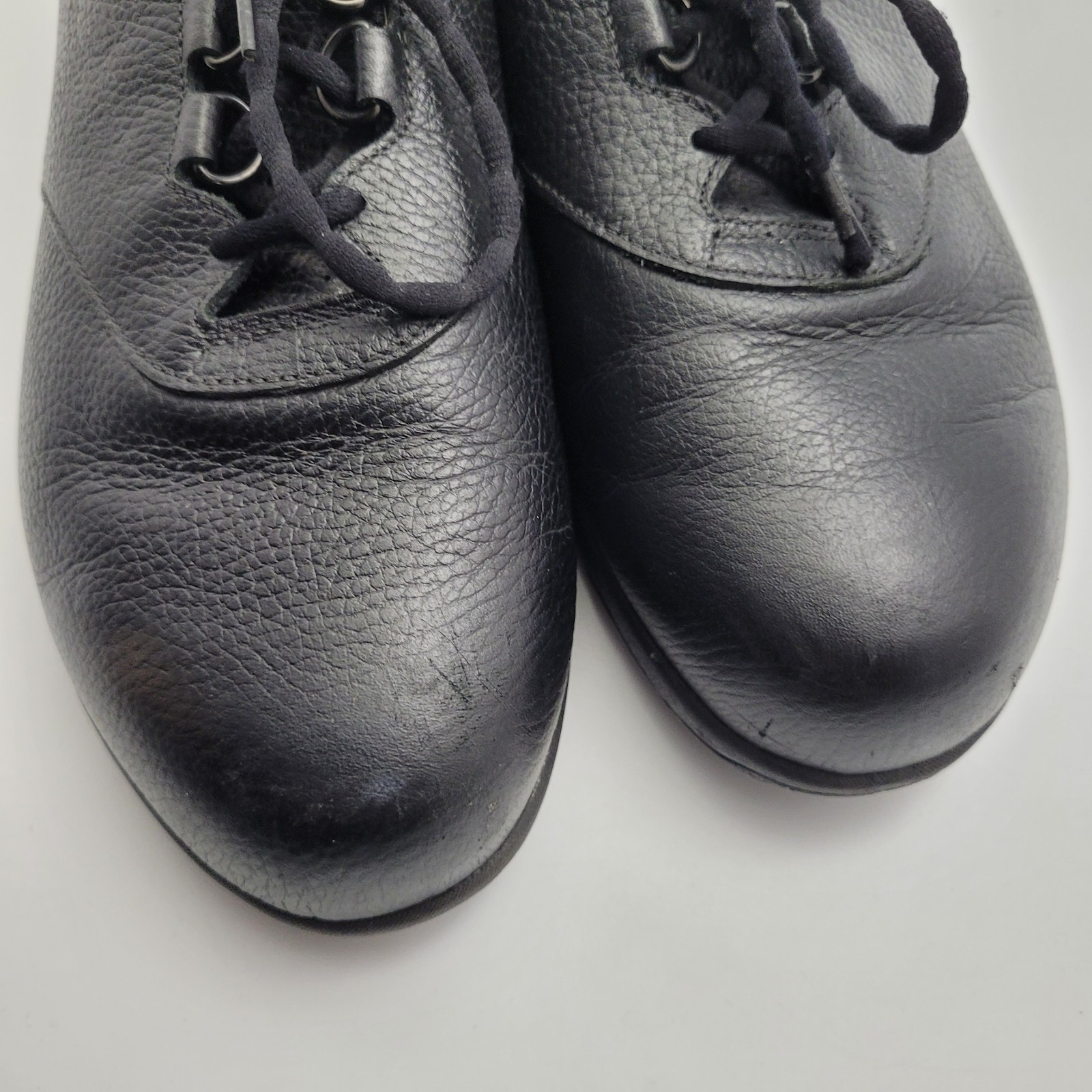SAS Liberty Slip Resistant Shoes Womens 10.5 WW Black Leather Work Walking