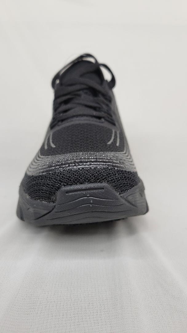 Slip Resistant Work Women Shoes Wide Mesh Black Cushion Extended MayTall 2600
