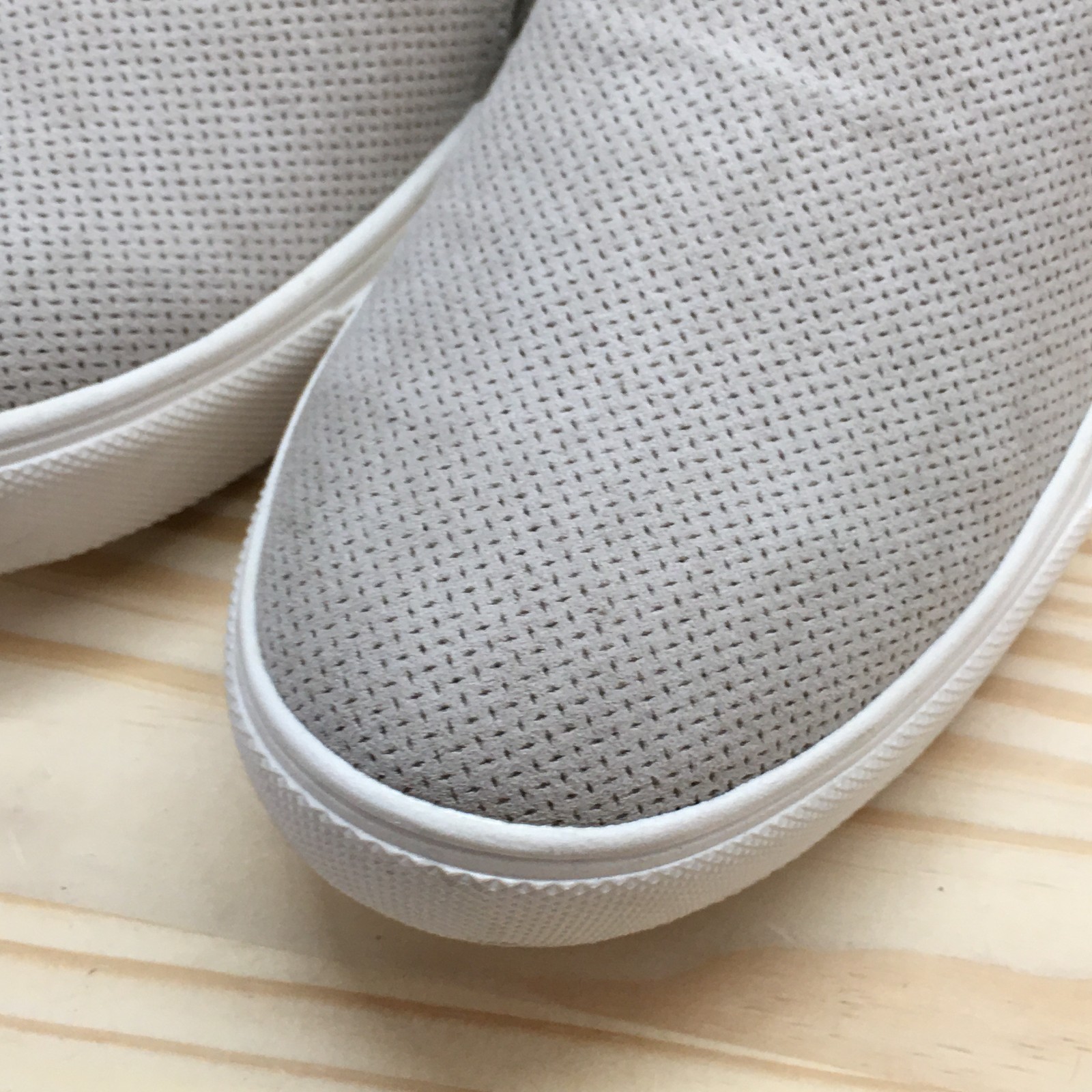 Dr Scholls Shoes Womens 9 M Nova Slip On Sneakers Gray Comfort Round Toe Low