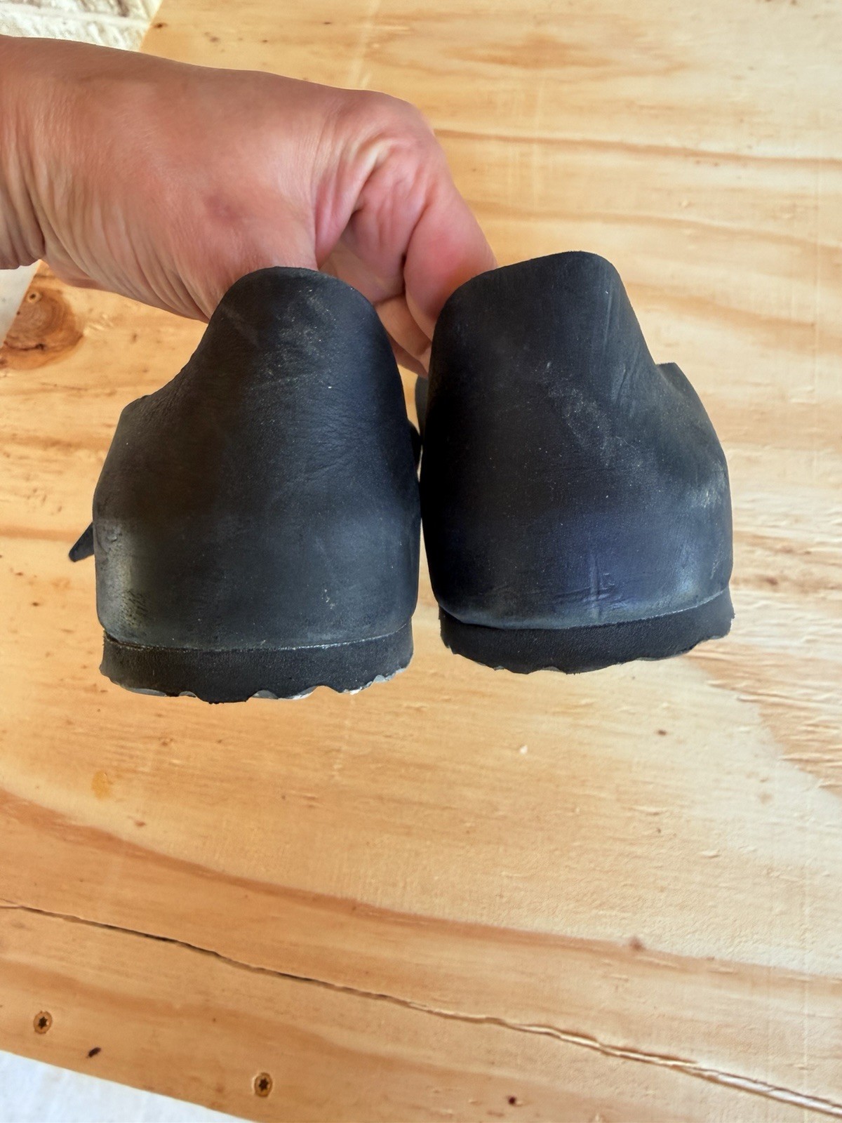 Birkenstock 41 Montova Black 100% Leather