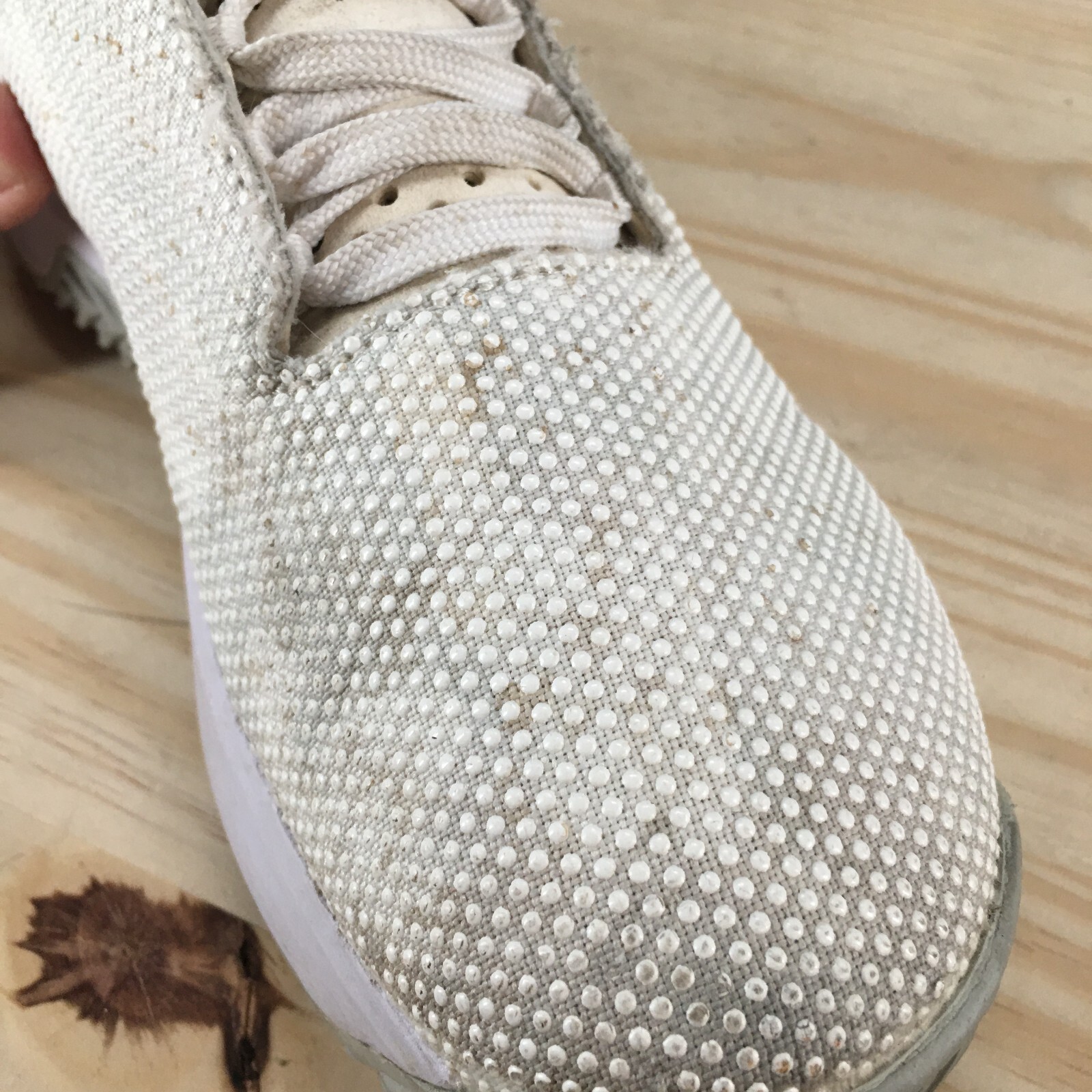 No Bull Shoes Mens 7 Womens 8.5 CrossFit Running Sneakers White Lace Up Low