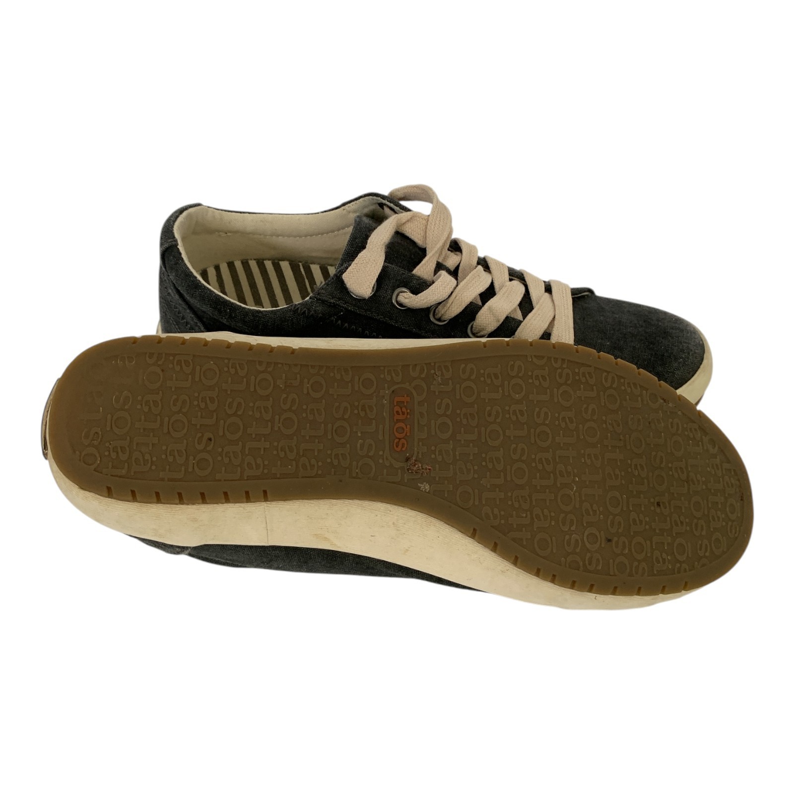 TAOS Star Charcoal Wash Canvas Comfort Walk Shoes Women’s Size 8