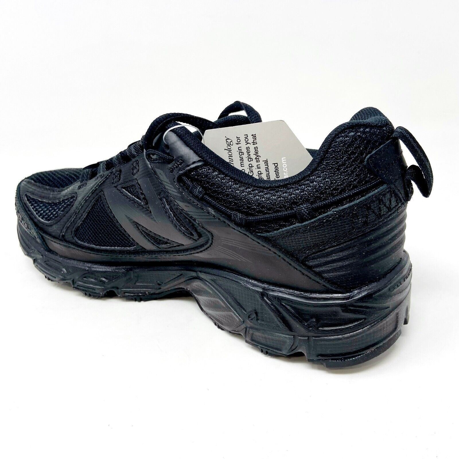 New Balance 510 SureGrip Black Womens Wide Slip Resistant Crew Shoes