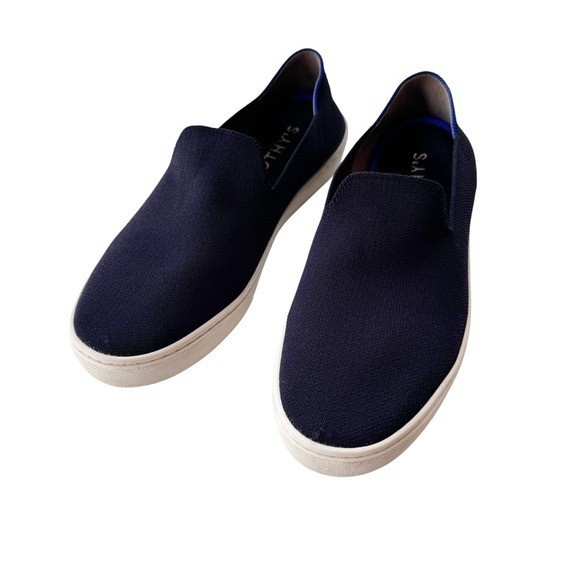 Rothy’s The Original Slip On Women’s Sneakers Navy Size 9