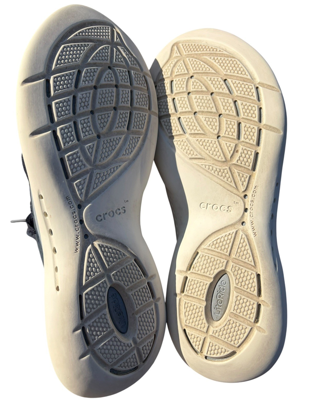 Crocs LiteRide 360 Pacer Shoes – Navy/White – Model 206705-4TA – Women’s 7