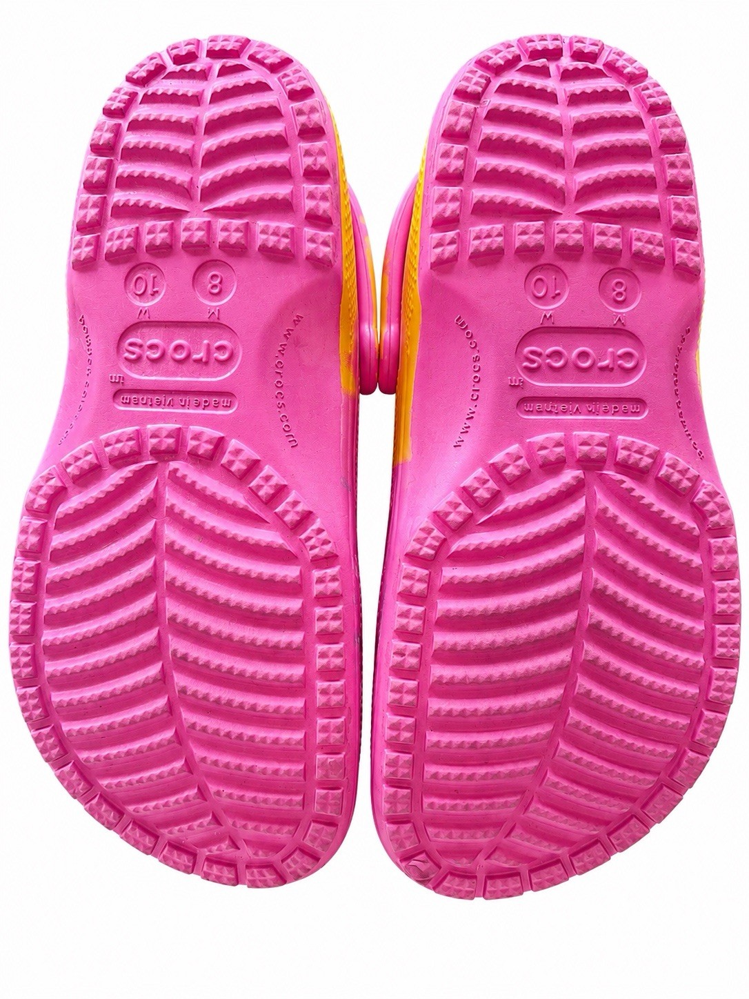 Crocs Classic Adult Clog Juice Multi Ombre Shoes Women’s Size 10/ Men’s Size 8