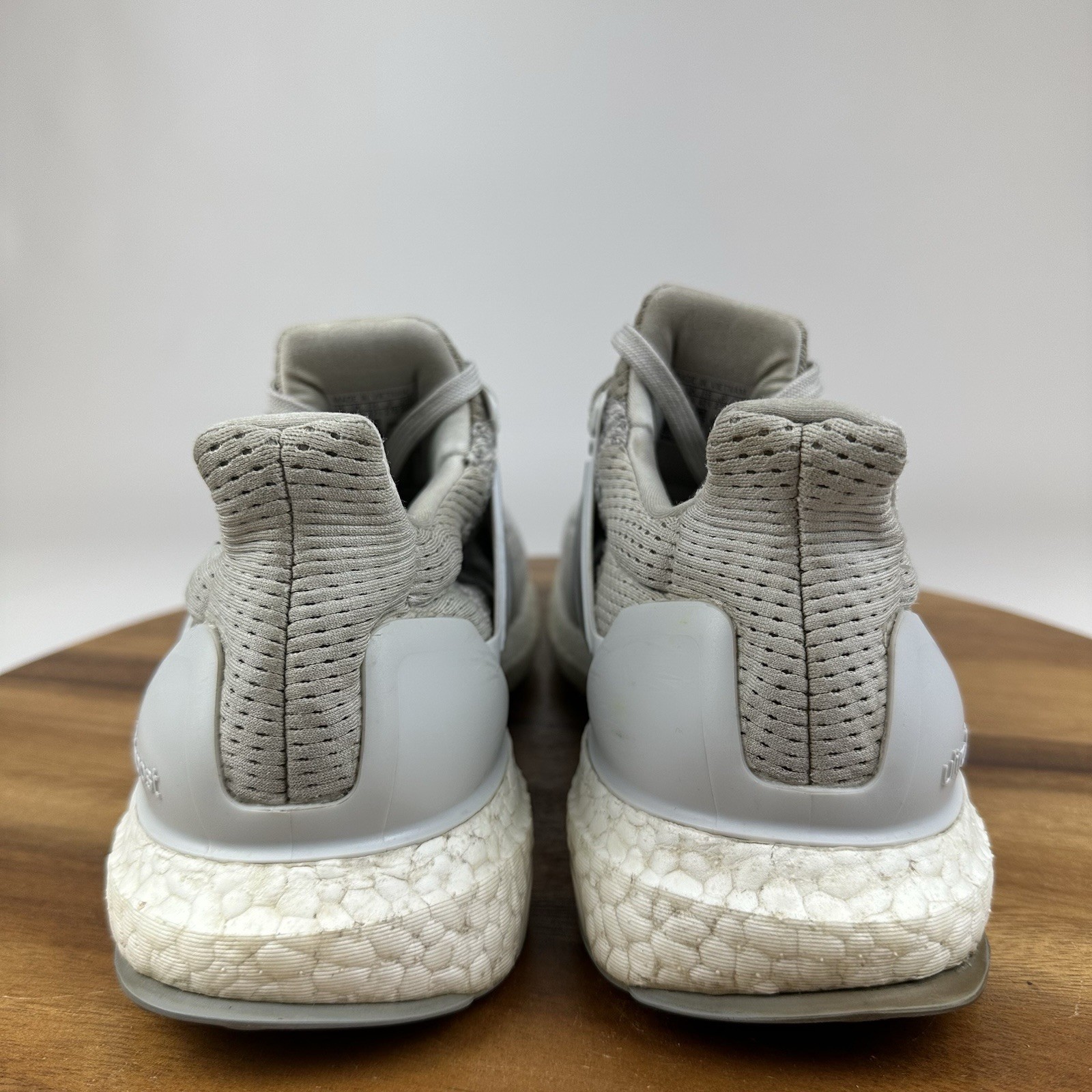 Womens Adidas Ultraboost 1.0 Gray Athletic Running Sneakers Shoes Size 10 M GUC