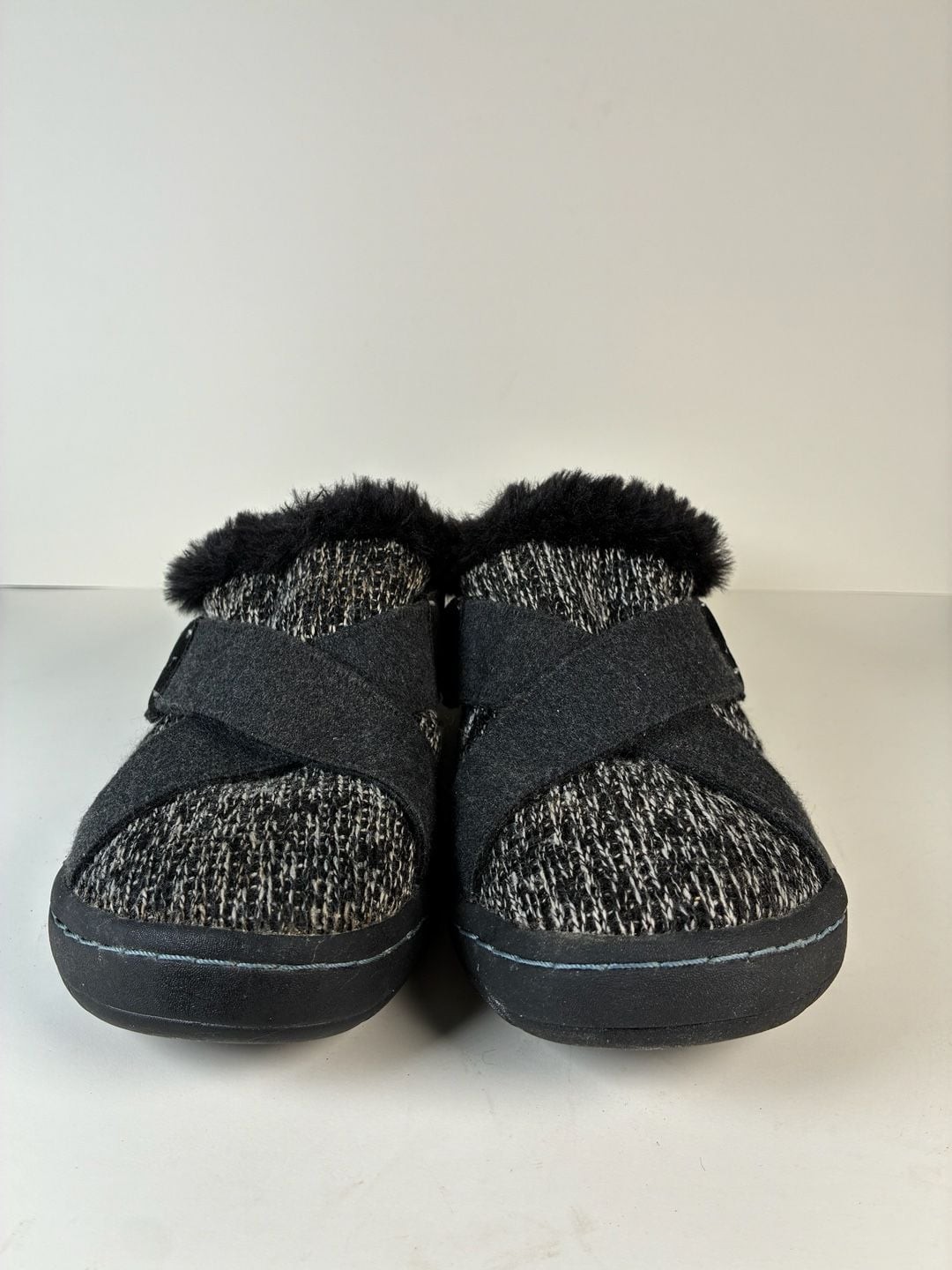 JSport by Jambu Graham Memory Foam Faux Fur Lined Mule Slip-On Shoes