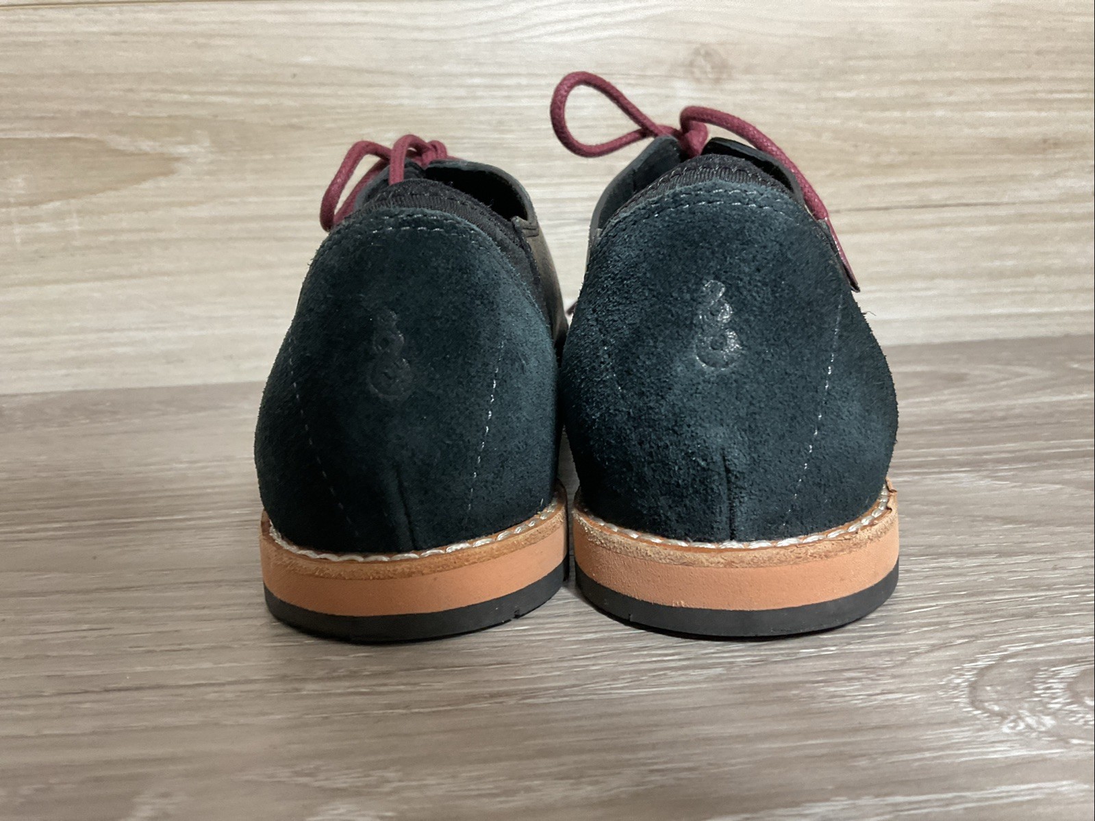 Ahnu Emery Womens Size 8 Black Casual Comfort Lace Up Oxford Shoes Leather