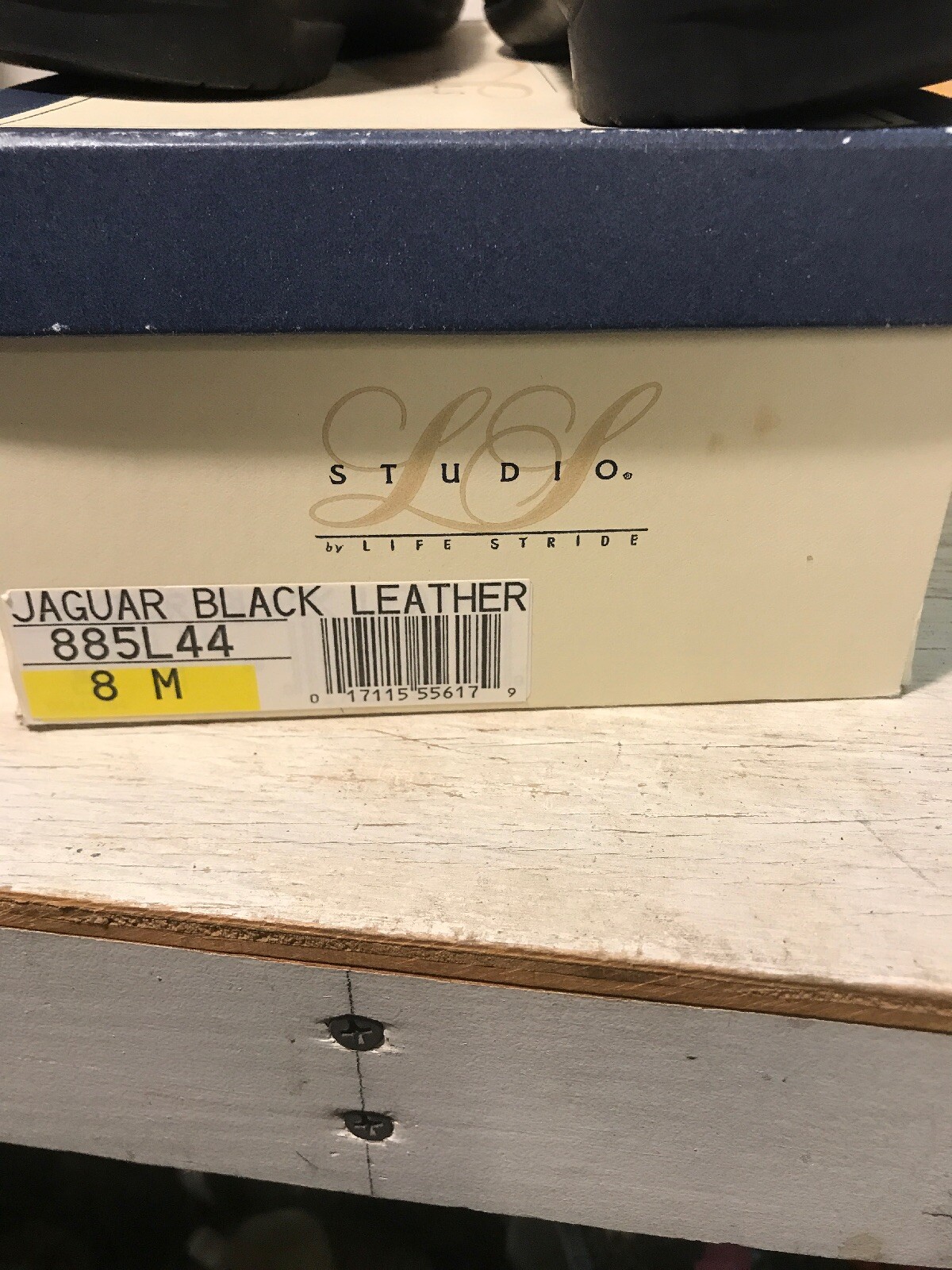 Women’s Size 8 Black Leather Shoes Activewear Life Stride Studio