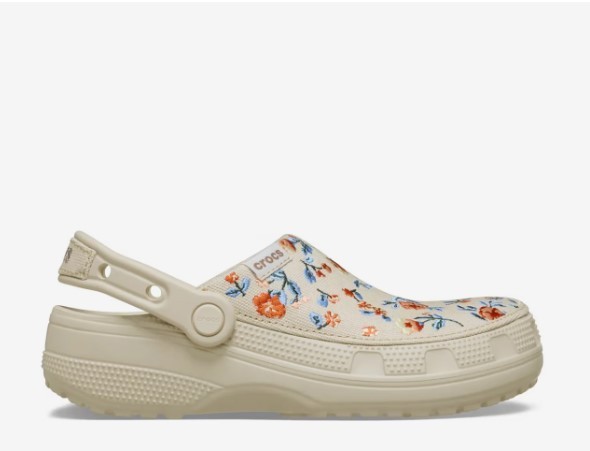 Cross Classic Crafted Floral Clog Women’s Cotton Frappe – Express shipping