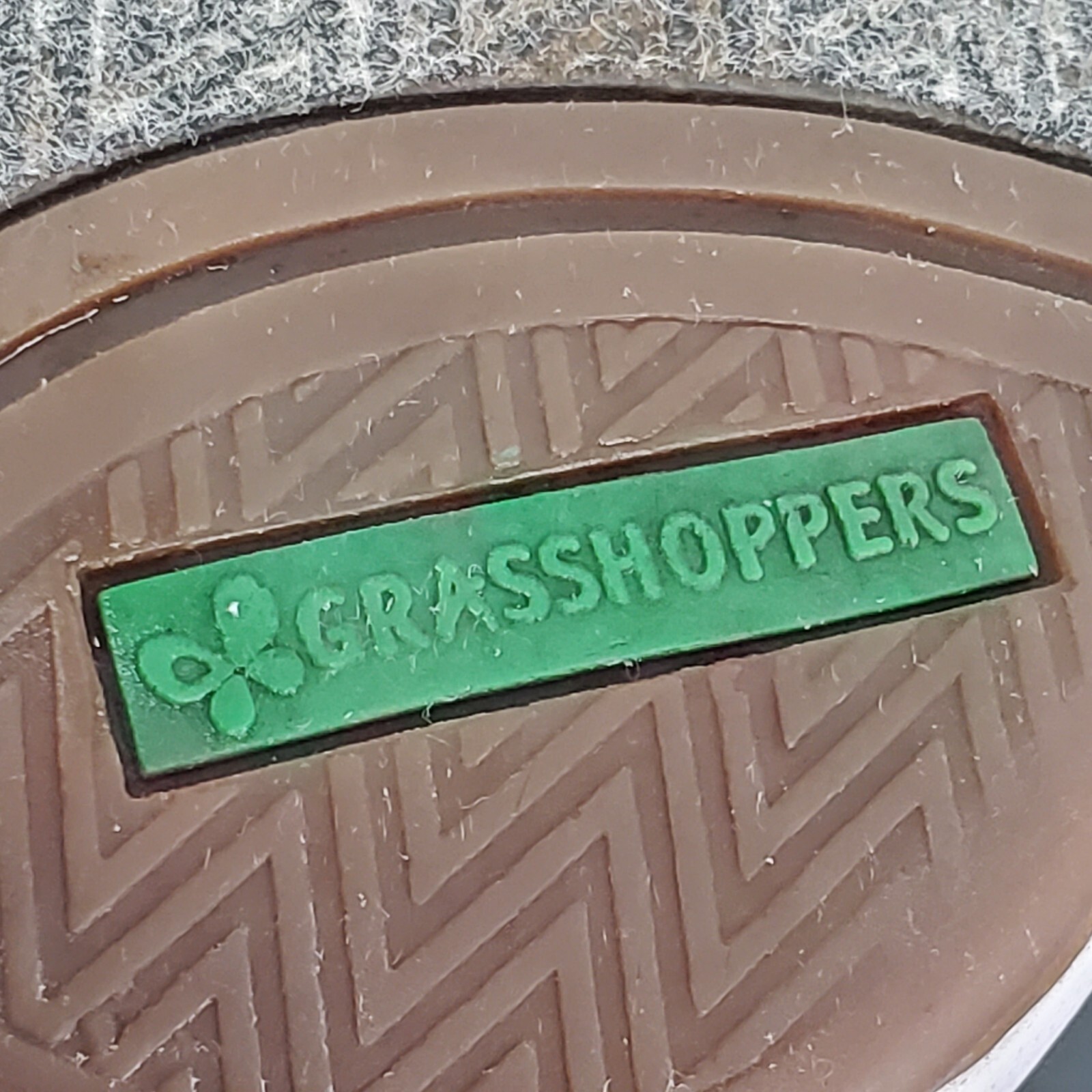 Grasshoppers Womens Size 6M Blue Zipper Logo Comfort Shoes EF50048