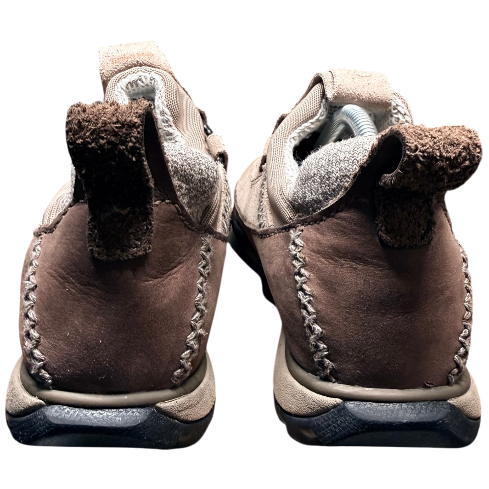 TIMBERLAND X Smartwool Power Lounger Women’s 9 Brown Suede Slip On Casual Shoes