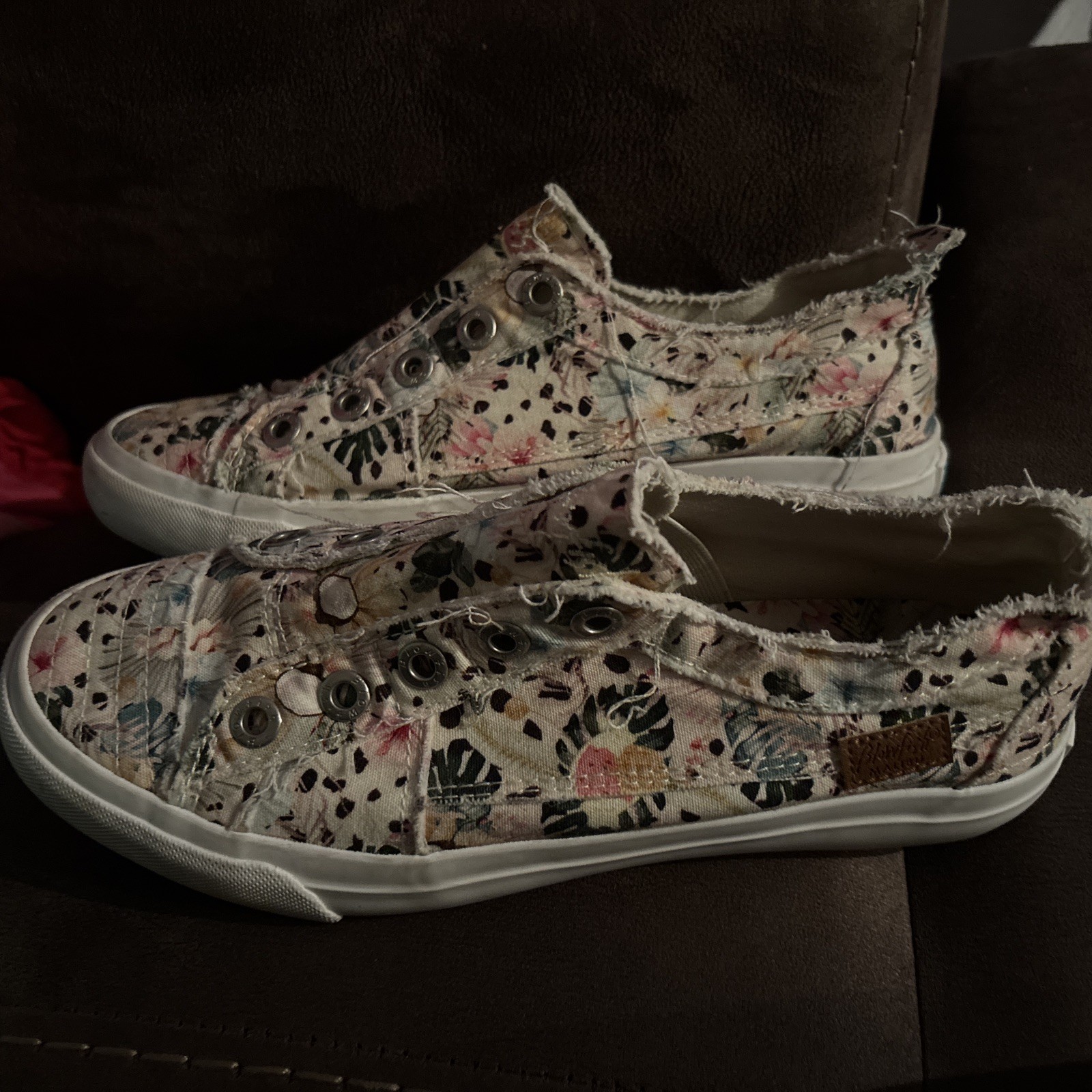 Blowfish Malibu Floral Women’s Shoes Size 8