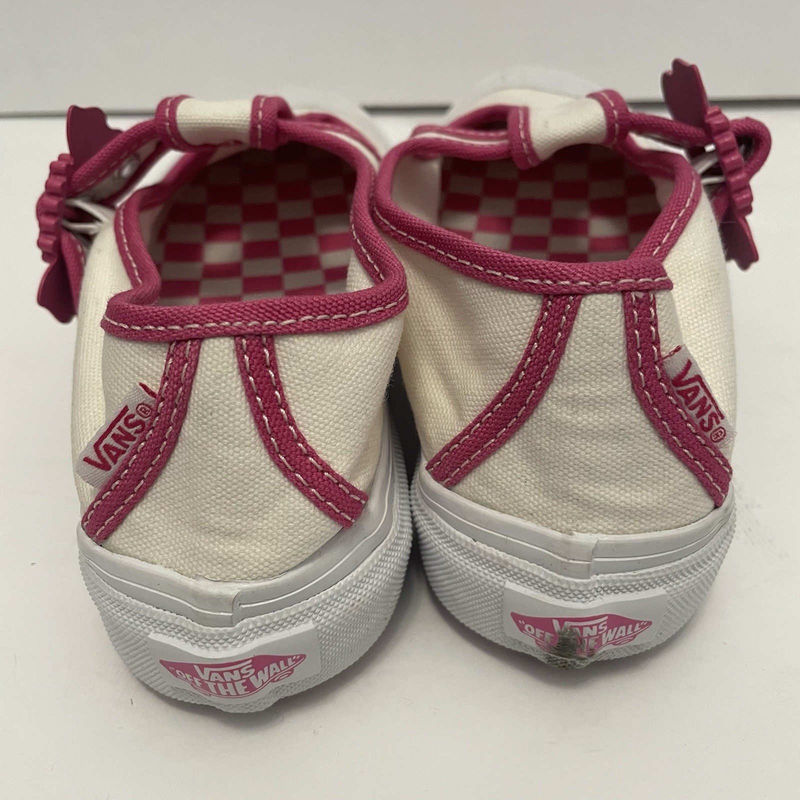 Vans x Barbie™ Style 93 DX Mary Jane Skate Shoe – White Womens 6