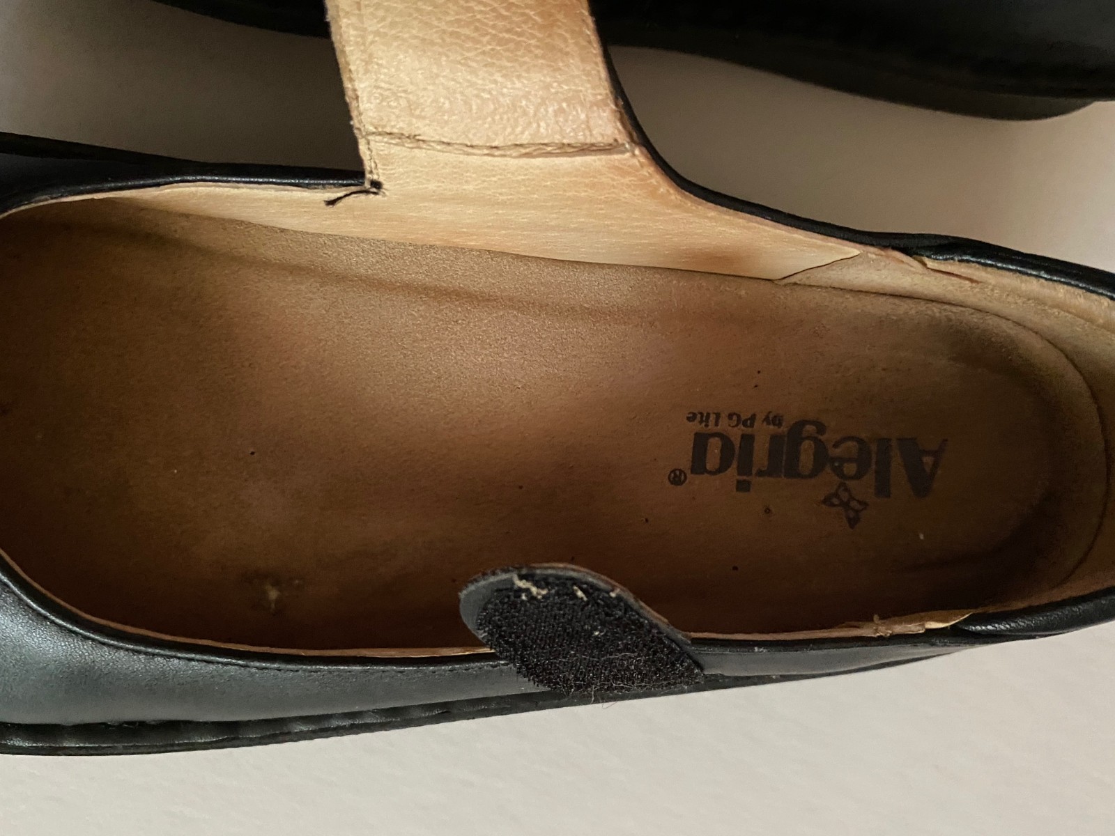 Alegria Paloma Black Nappa Leather Mary Jane Shoes Sz 41 / 1.5 – 11 comfort shoe