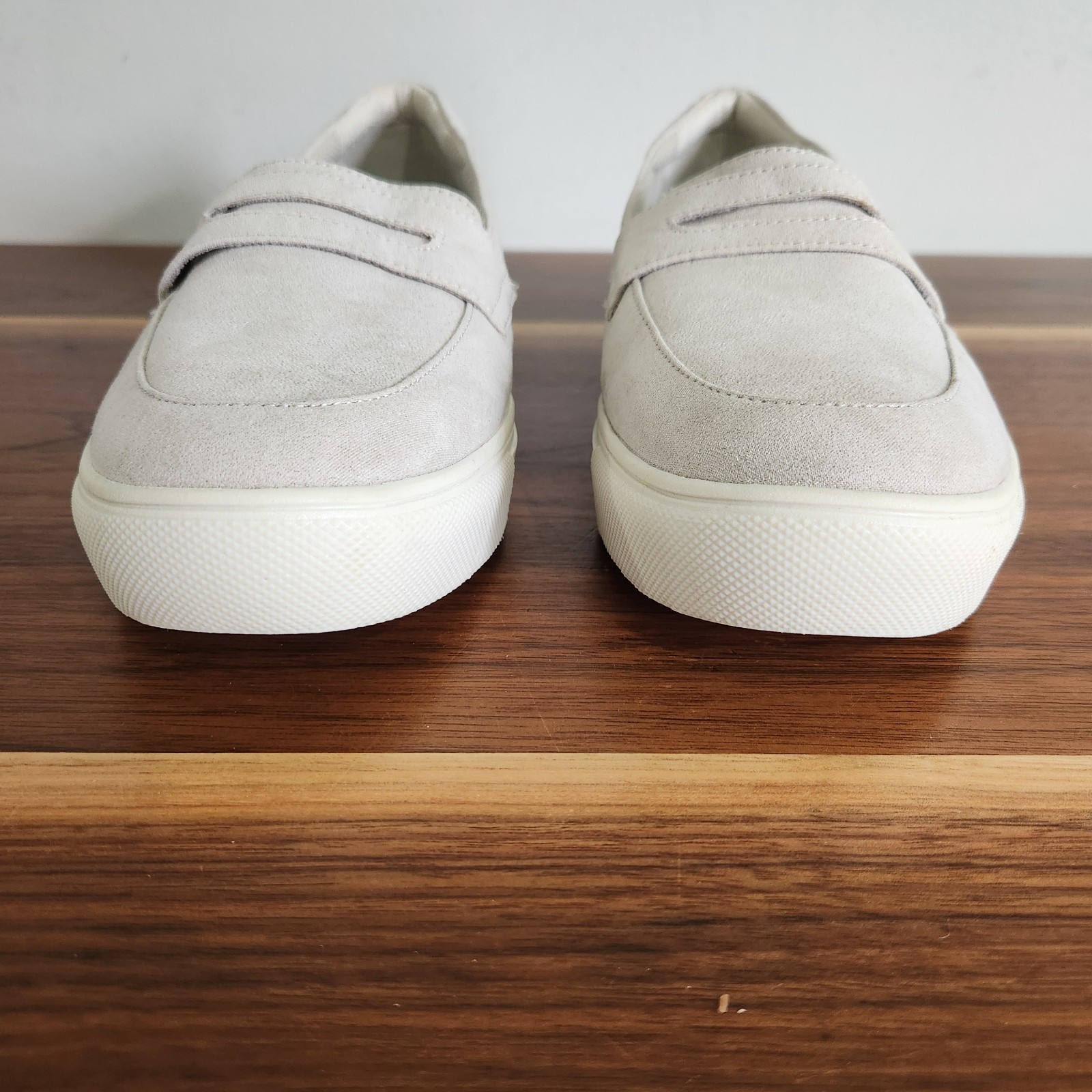 Dr Scholls Nova Sneakers Womens 10M Slip On Comfort Loafer Shoes Light Gray