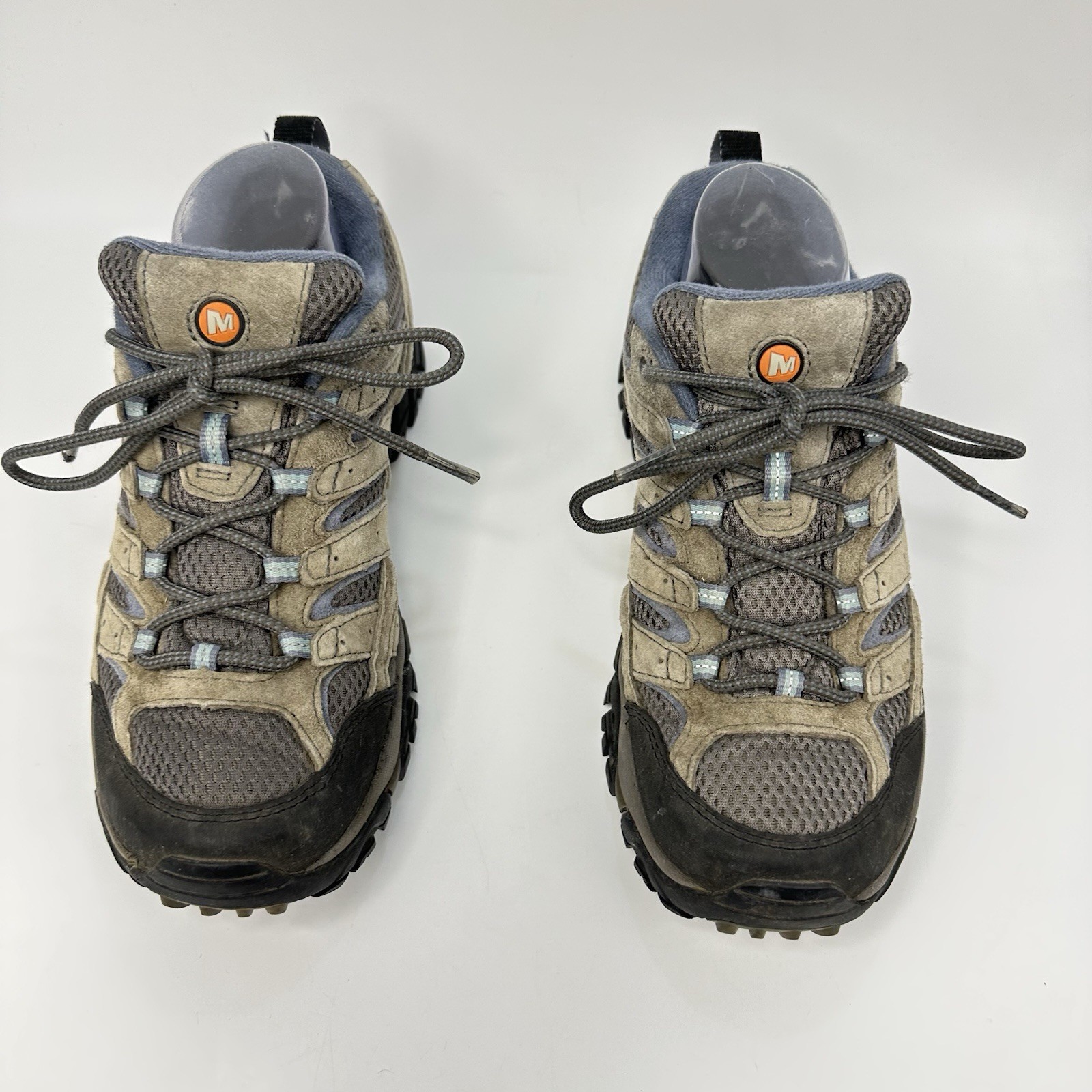Merrell Moab 2 Women 8.5 W Granite Gray Waterproof Vibram Hiking Shoe