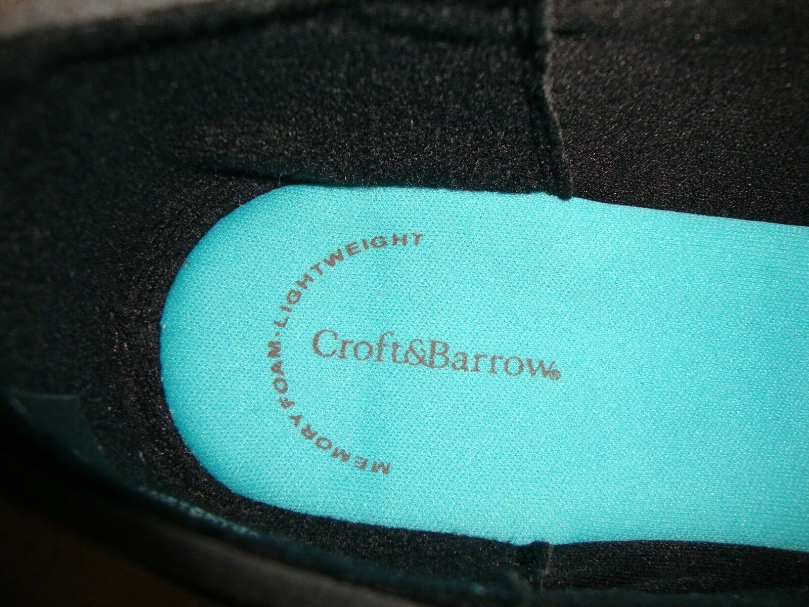 New Croft & Barrow Tory Lightweight Leather Slip On Casual Shoes Grey Variety Sz