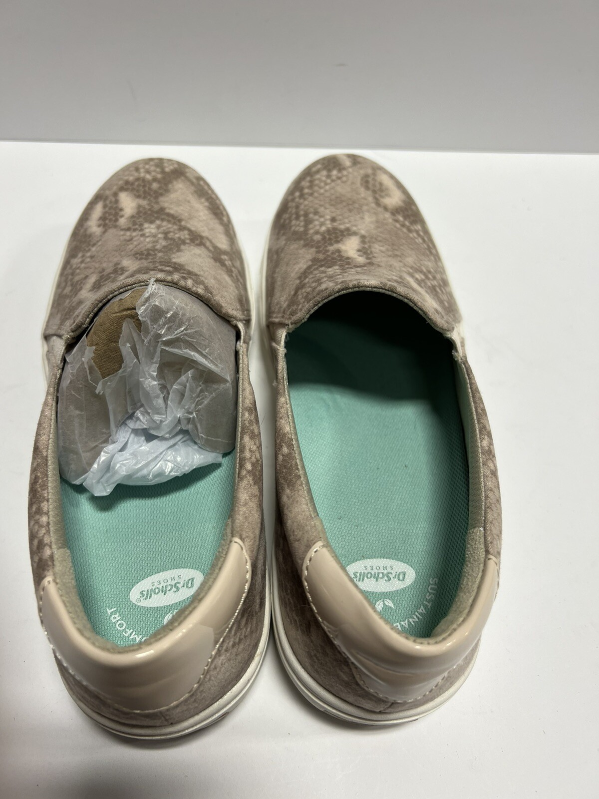 Dr Scholls Womens Nova Slip On Sneaker Snake Size 10 M