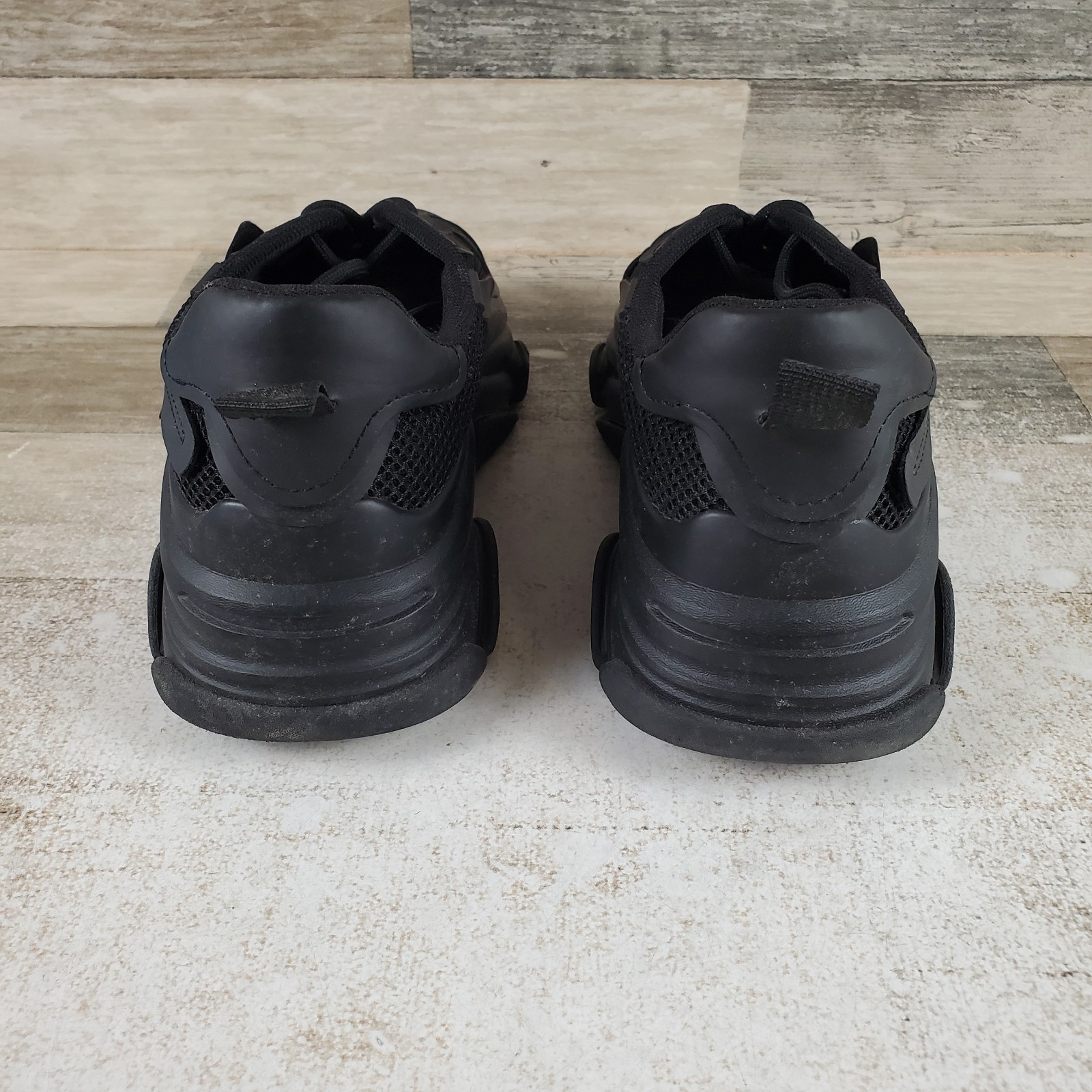 Steve Madden Possession Womens Shoes Sz 7.5 M Athletic Running Black Sneakers
