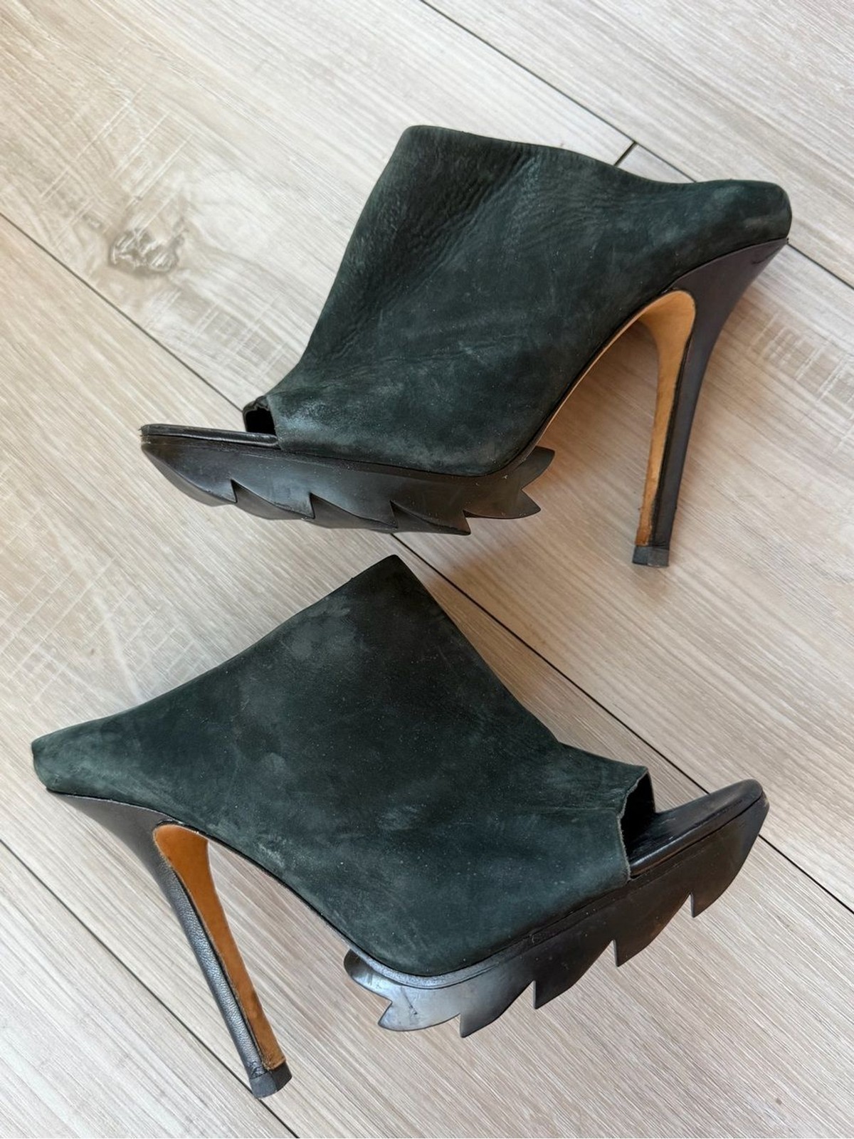 Camilla Skovgaard London Vintage Black High Heel Mules Size 38