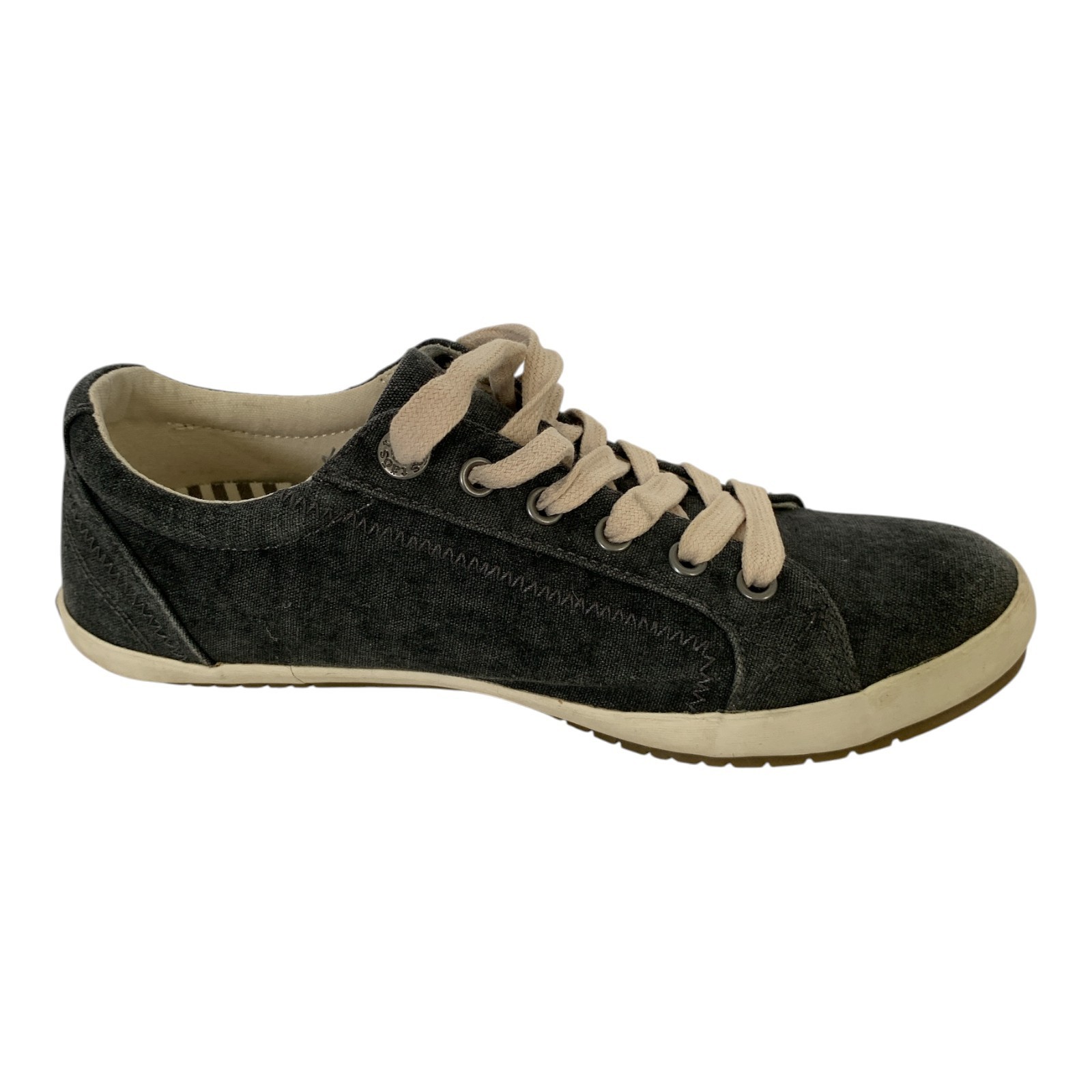 TAOS Star Charcoal Wash Canvas Comfort Walk Shoes Women’s Size 8