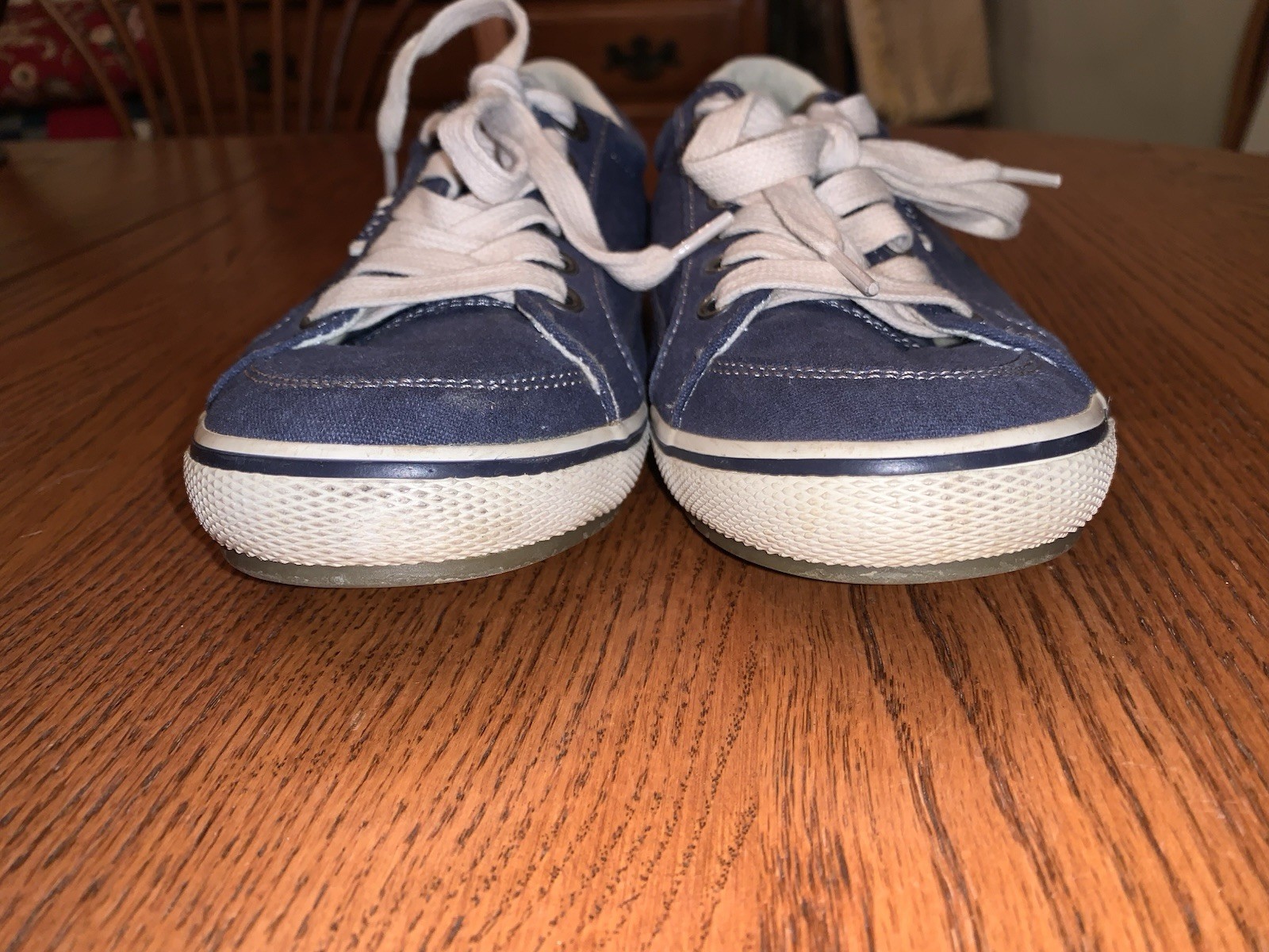 EXC Taos Moc Star Shoes Sneakers Womens 6.5 Blue Washed Denim Casual Comfort