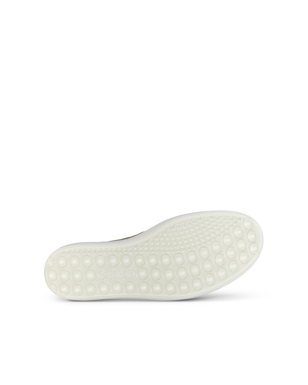 ECCO Soft 7 Shoes Pure White Gold Woven Slip On Loafers EU 39 Women’s 8 – 8.5 US