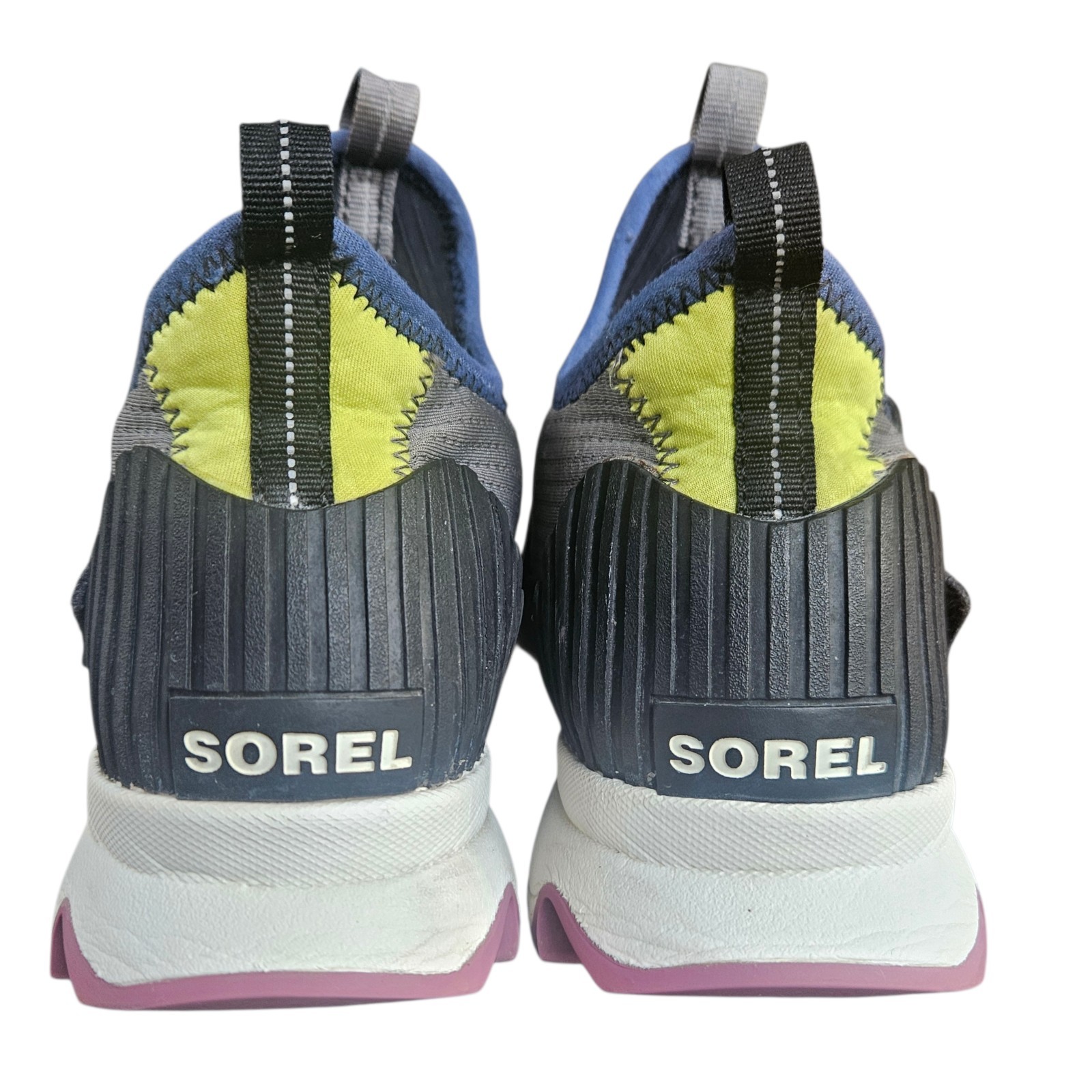 SOREL Kinetic Lite Strap Women’s Sneakers Gray Pink US 6 EU 37 lightweight shoes