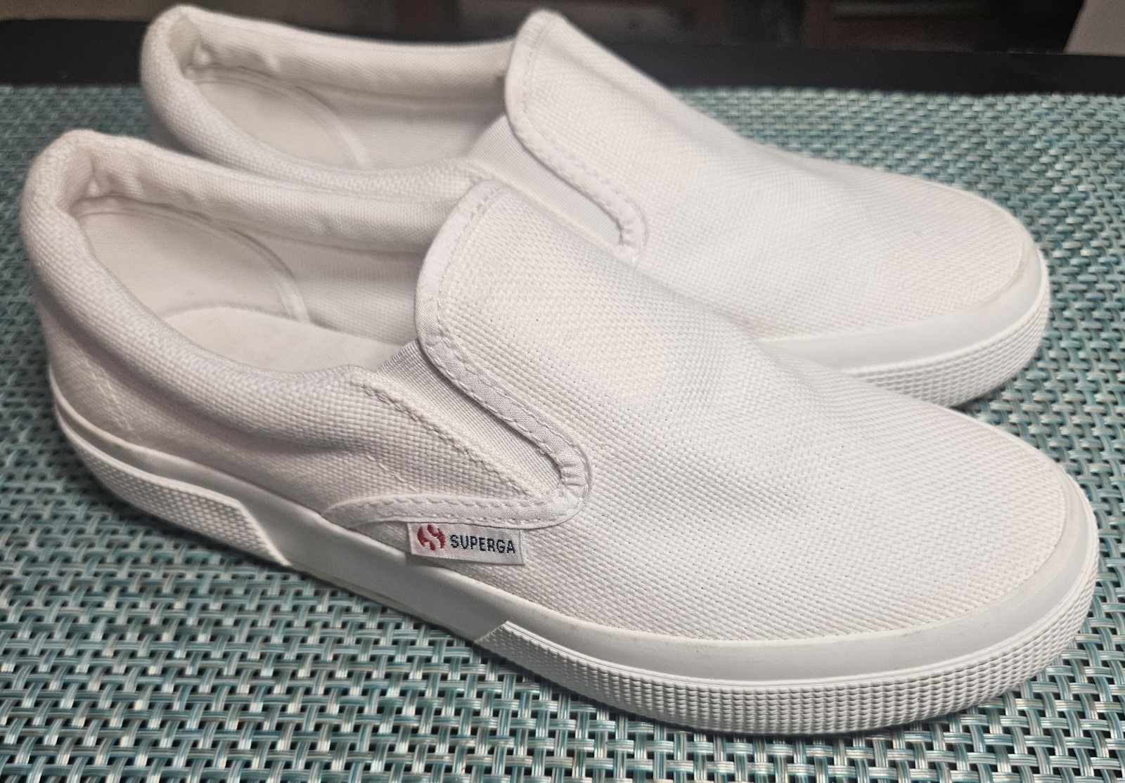Superga Cotu Slip-on Canvas Sneaker Size W 6.5 M 5 EU 37 Pre-owned No Box