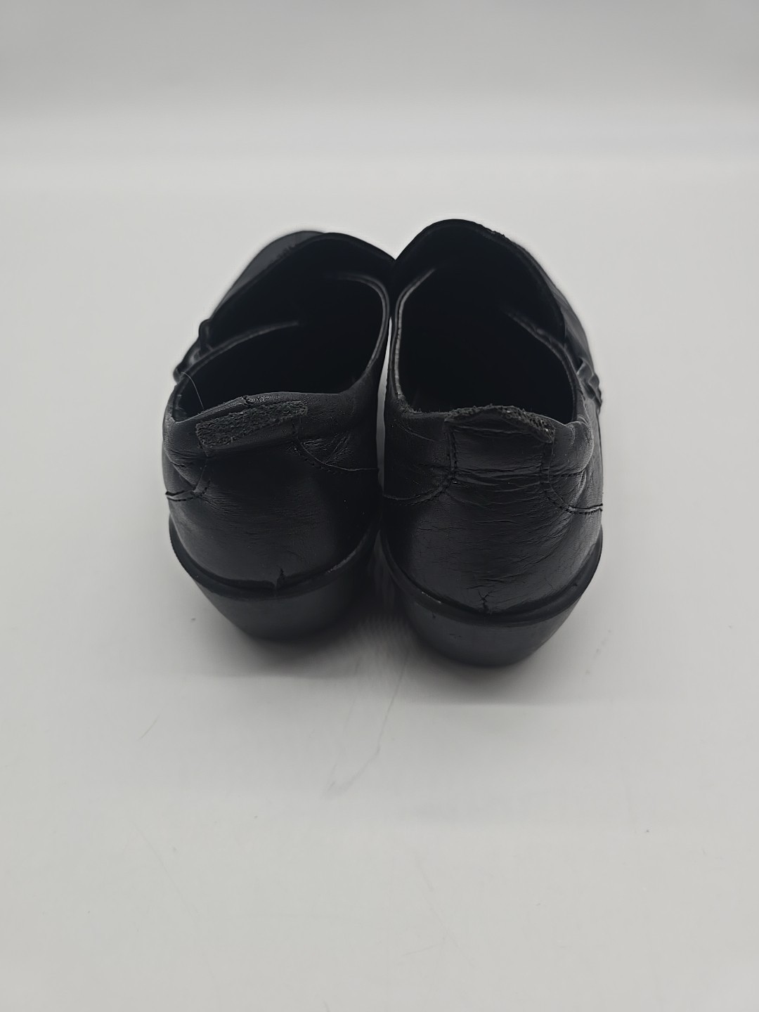 Romika Cassie Shoes US 37 EU 6.5 Loafers Black Leather Comfort Slip On..#3