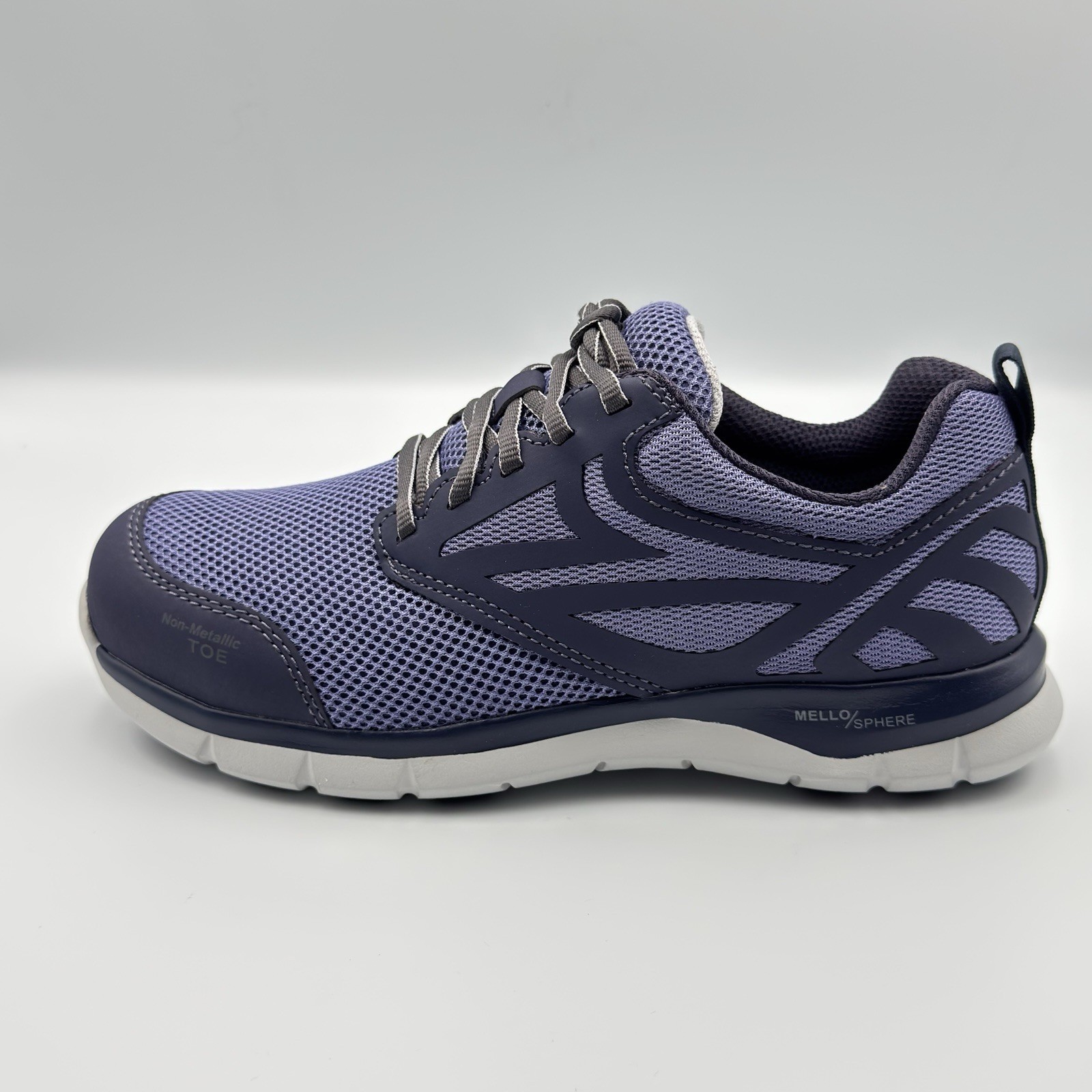 Carolina Shoes Women’s 9 M Purple Lace Up Safety Composite Toe Work Sneaker