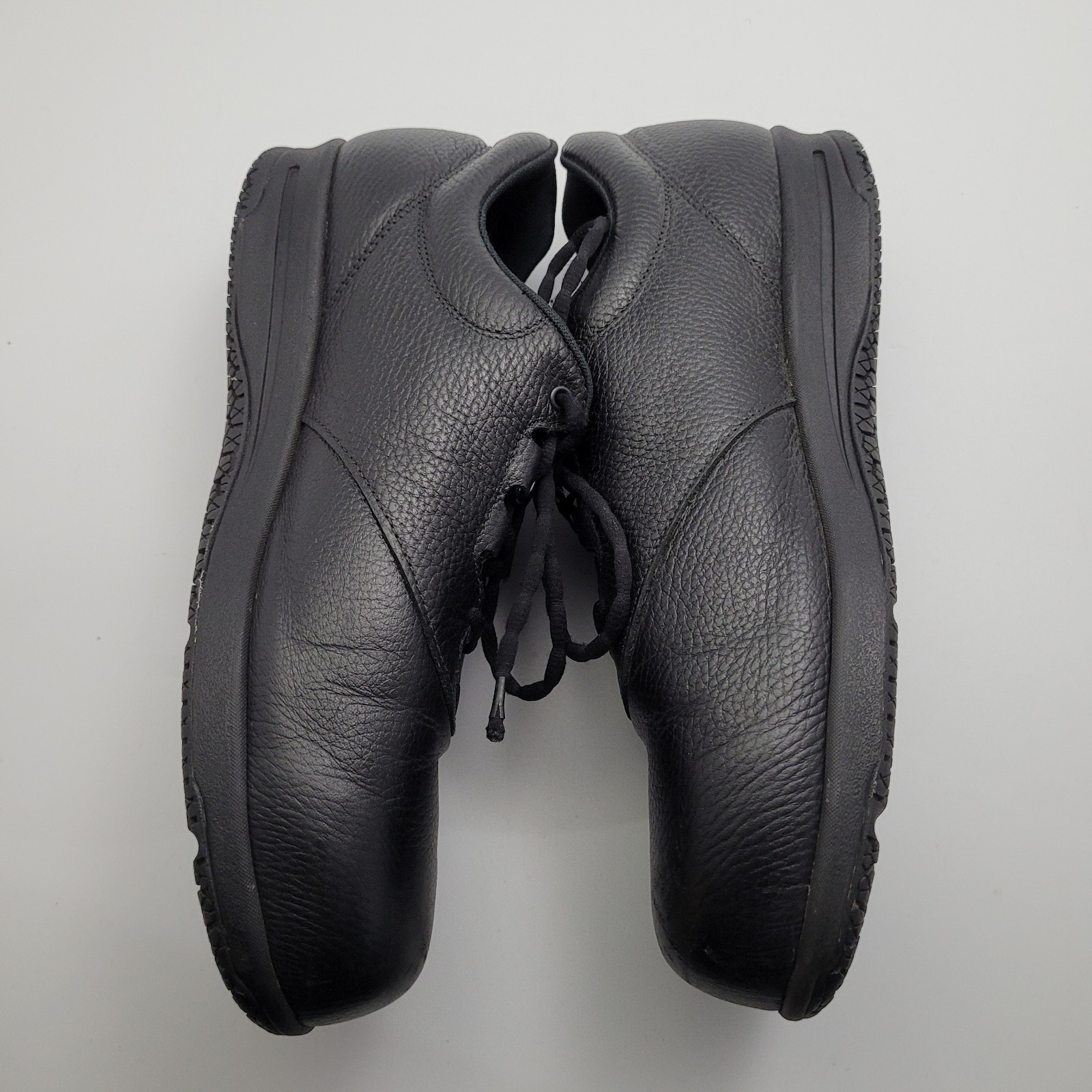 SAS Liberty Slip Resistant Shoes Womens 10.5 WW Black Leather Work Walking