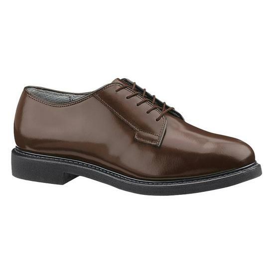 NEW BATES LITES WOMEN’S 782 BROWN LEATHER DUTY OXFORD, SIZE 11-WIDE – FREE SHIP