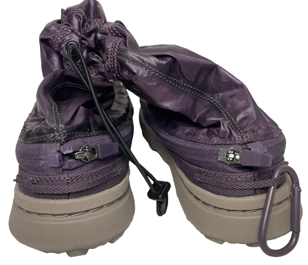 Merrell Hut Moc 2 1TRL Womens 8 Purple Ripstop Nylon Zip Packable Slip On Shoes