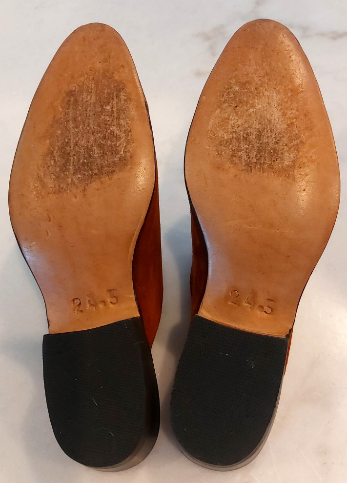 Chamula Brown Leather Mule Boots Women Size 6.5 Preowned Mexico 24.5