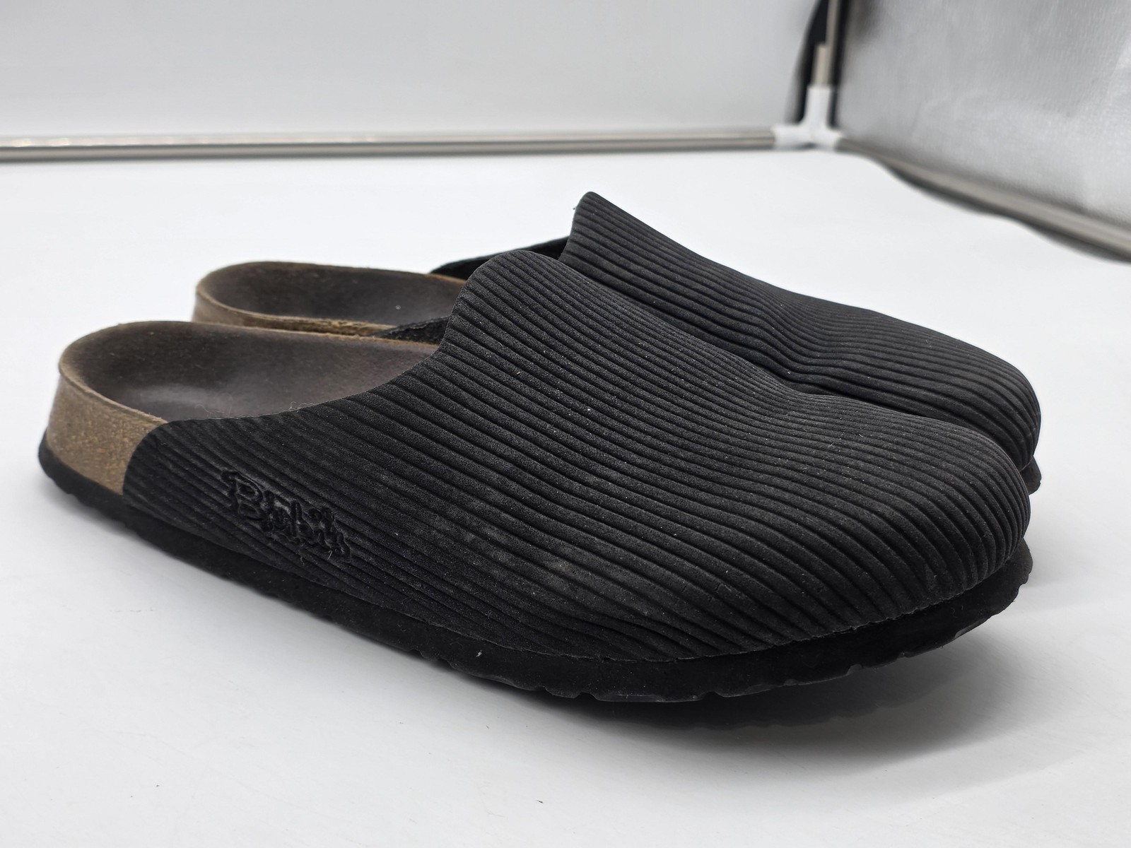 Birki’s Shoes Womens Size 9 Amsterdam Ribbed Corduroy Clog Comfort Casual Mules