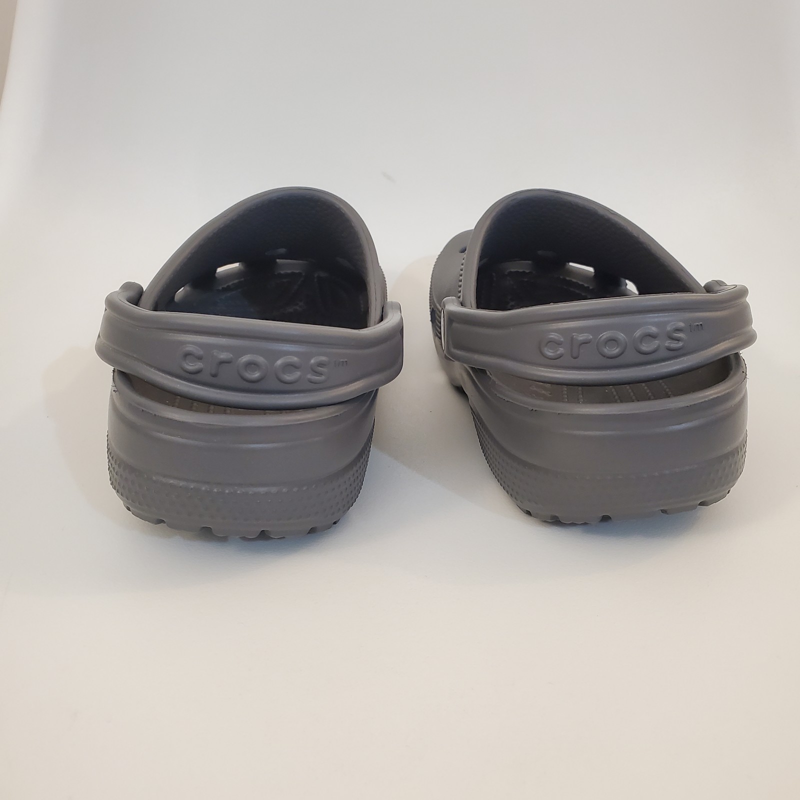 Crocs Classic Clog Slate Grey M5 / W7 Unisex Shoe Excellent Condition